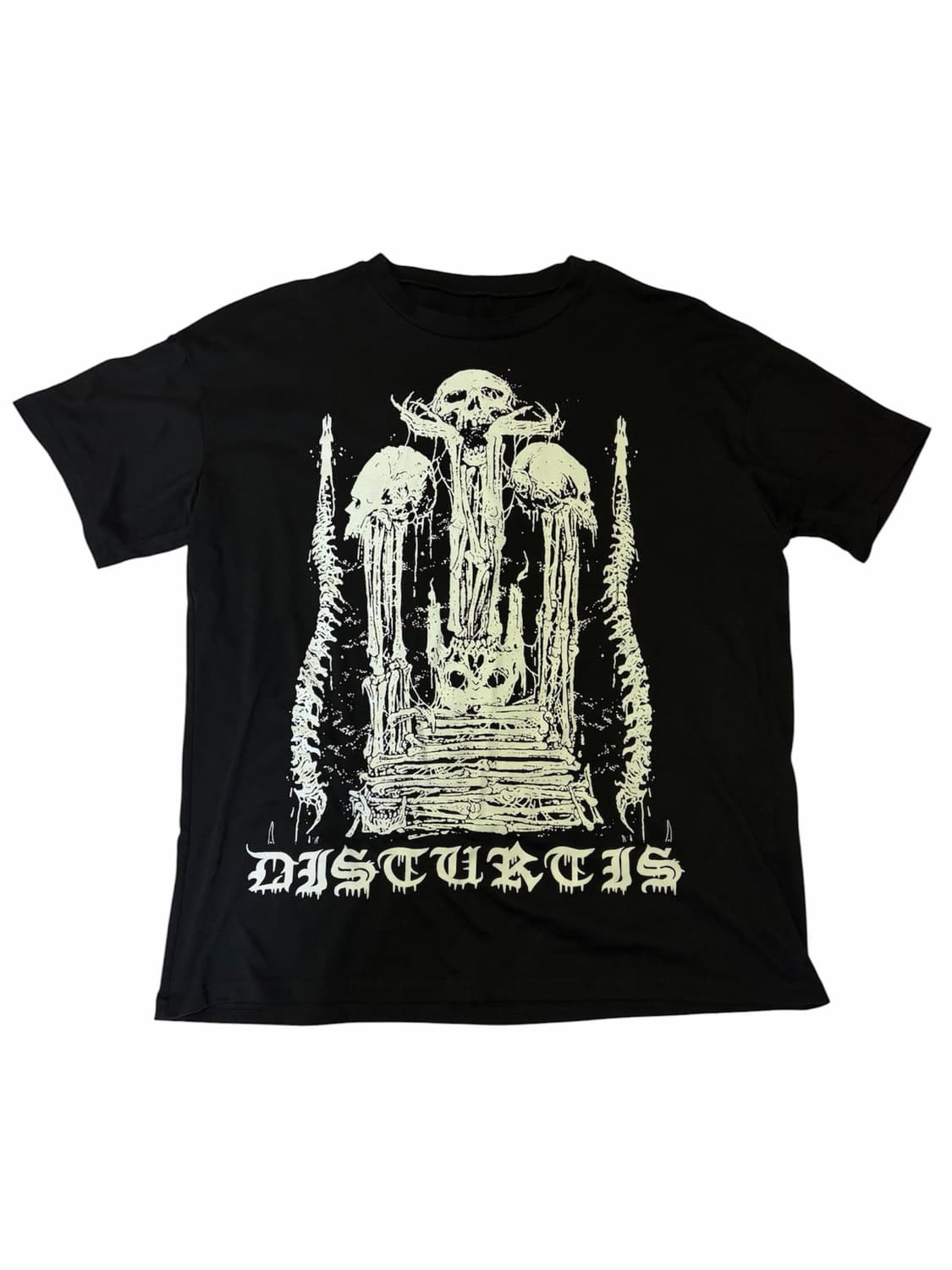 Disturctis 블랙 반팔티 상품이미지1