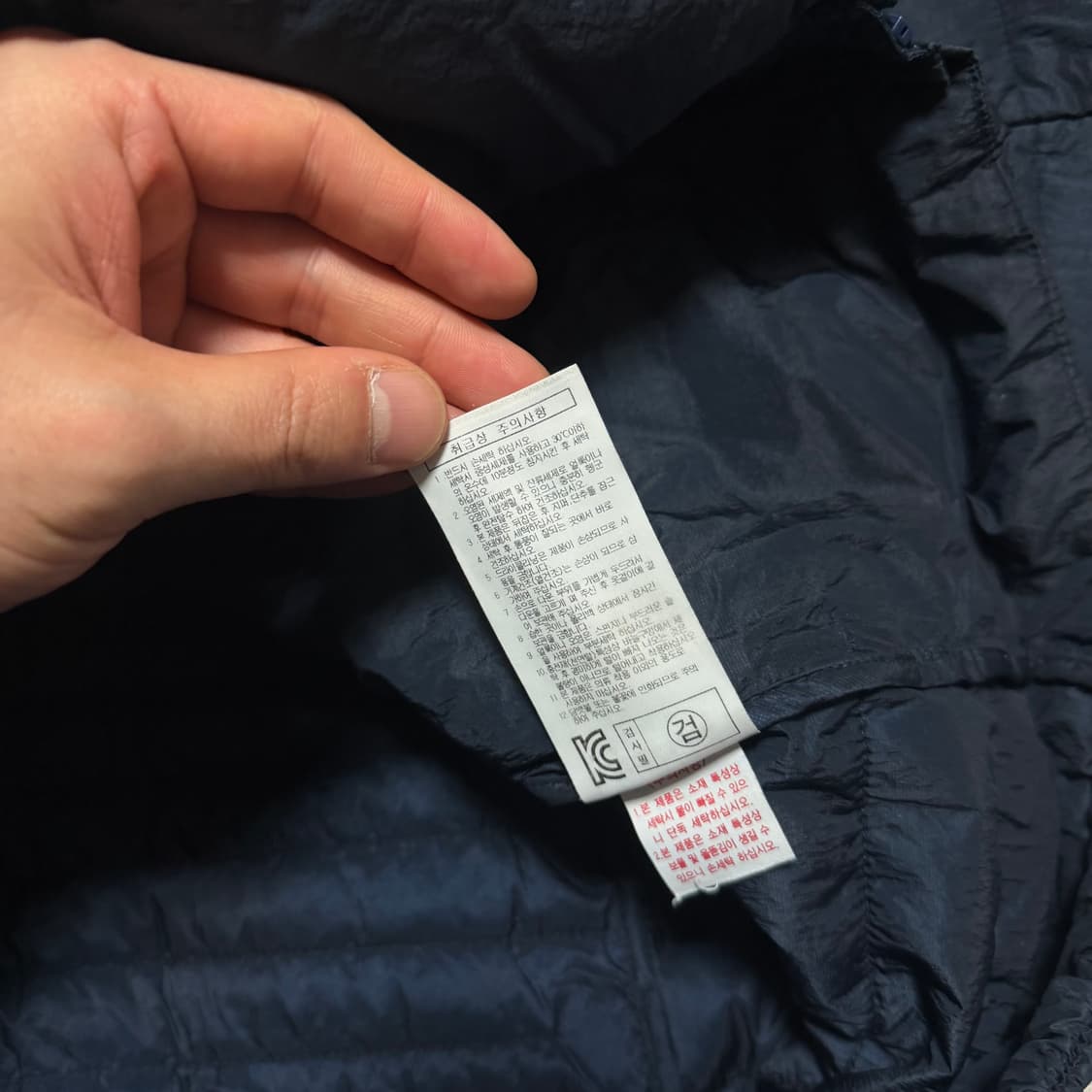 몽벨 다이아몬드 경량 패딩 자켓 상품이미지5