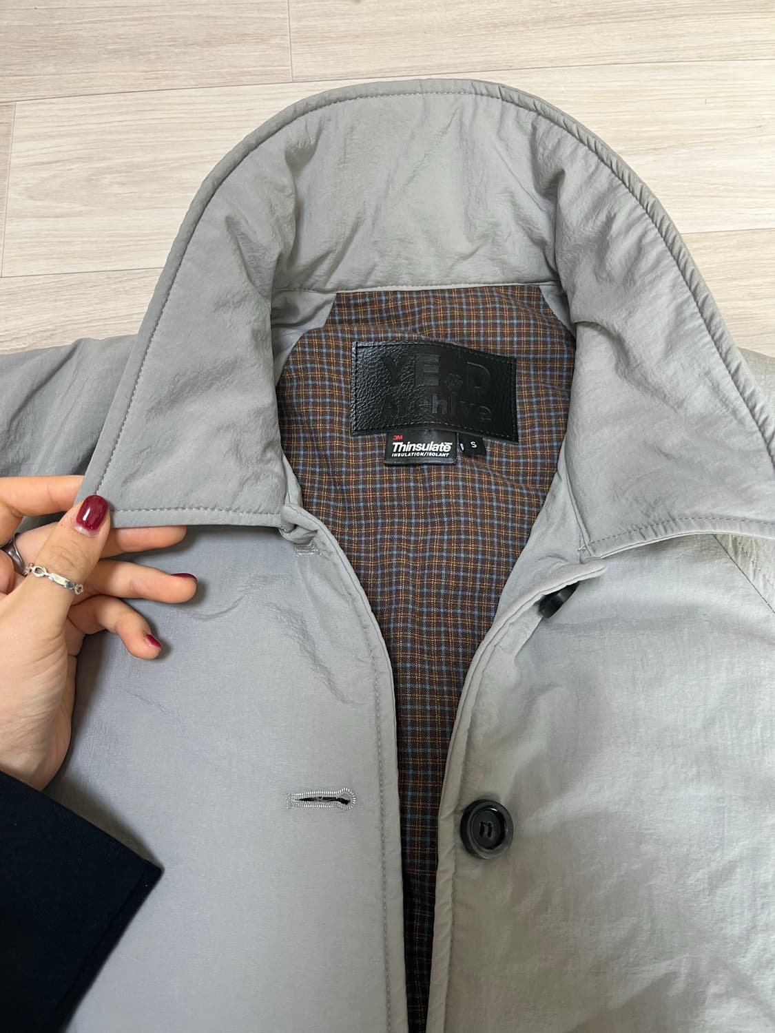 예디 아카이브 봄버 패딩 s 상품이미지5