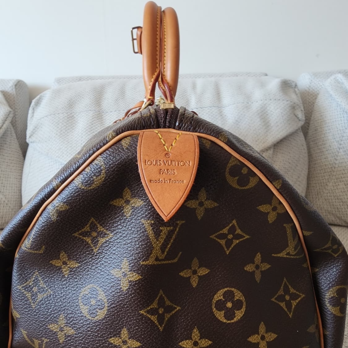 상태최상 루이비통 키폴 50 보스턴백 모노그램 여행가방 상품이미지5