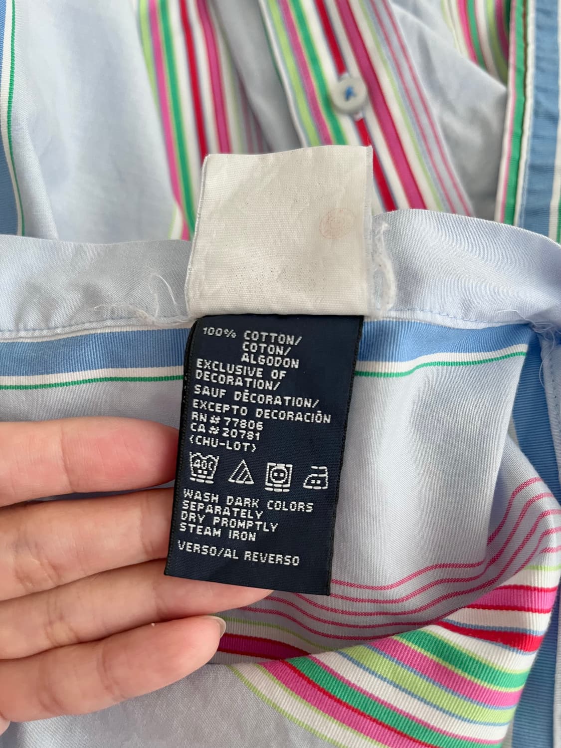 M) 타미힐피거 스트라이프 셔츠 상품이미지7