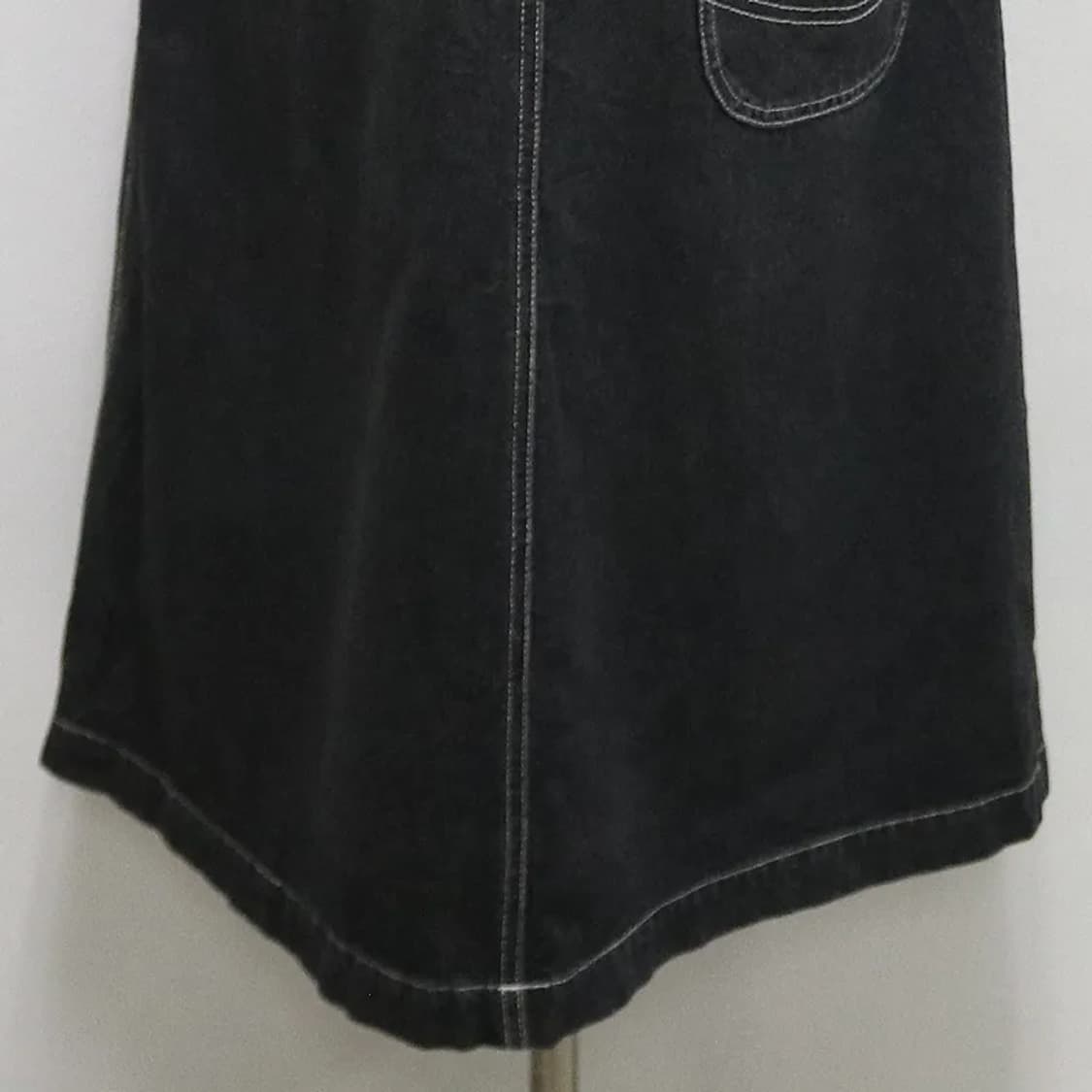 90'S I.S. 이세이미야케 서스펜더 스커트 62691 상품이미지6