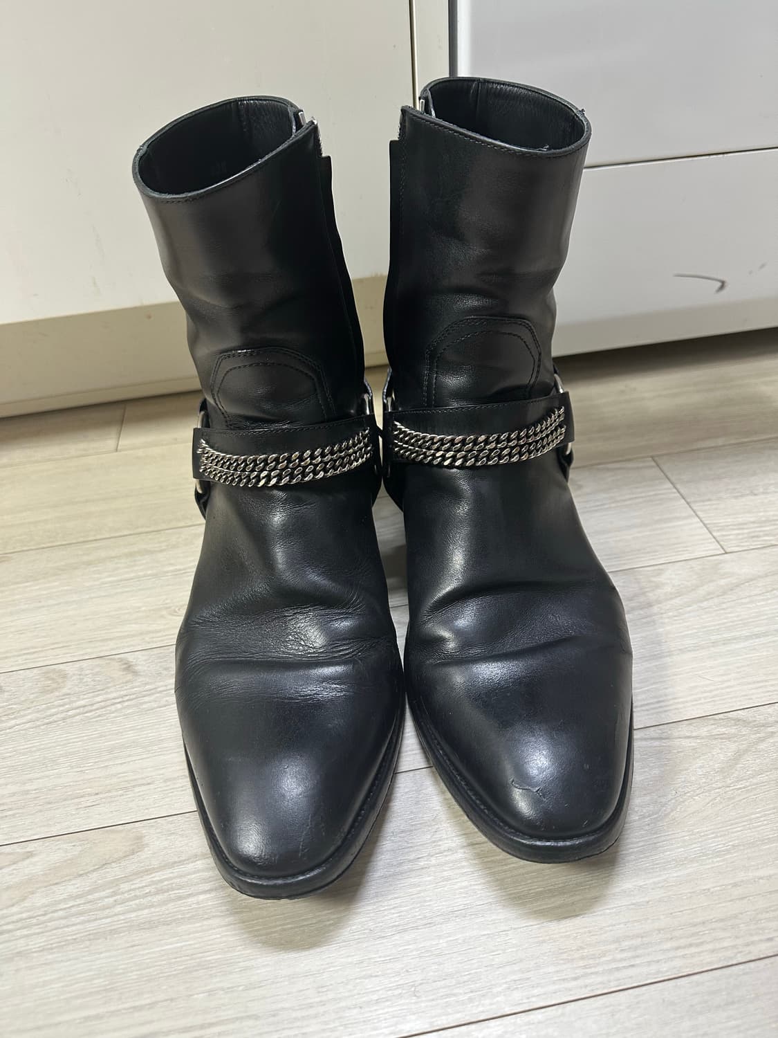 생로랑 체인 하네스 부츠 상품이미지3