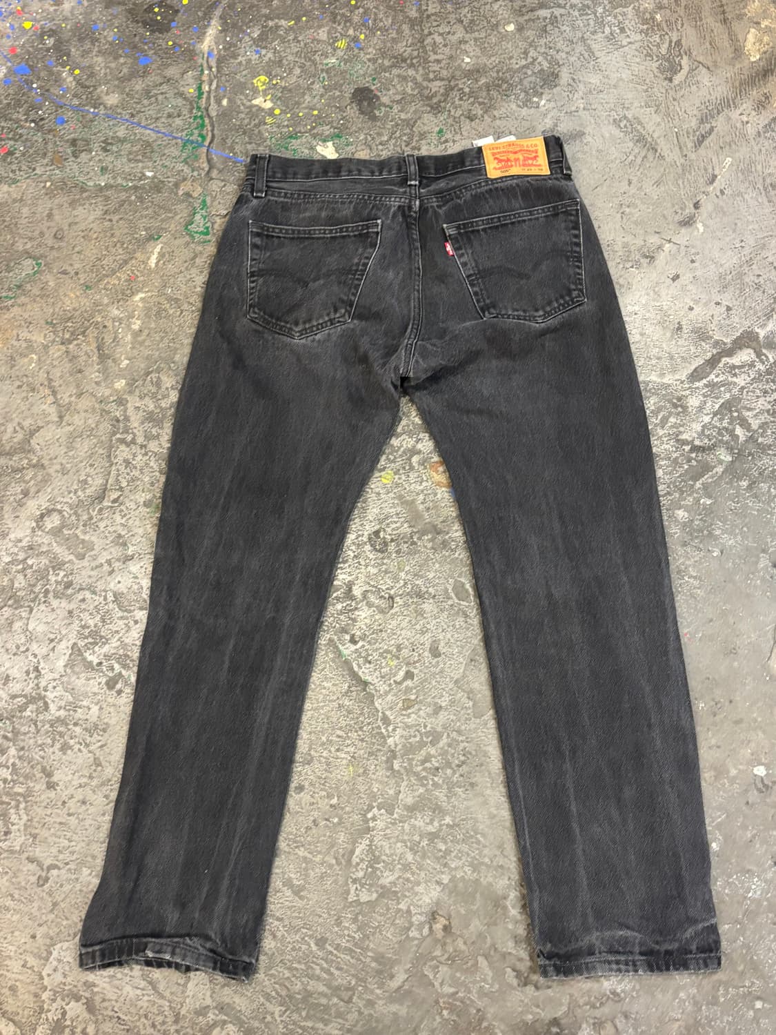 리바이스 505 레귤러 스트레이트 블랙 상품이미지8