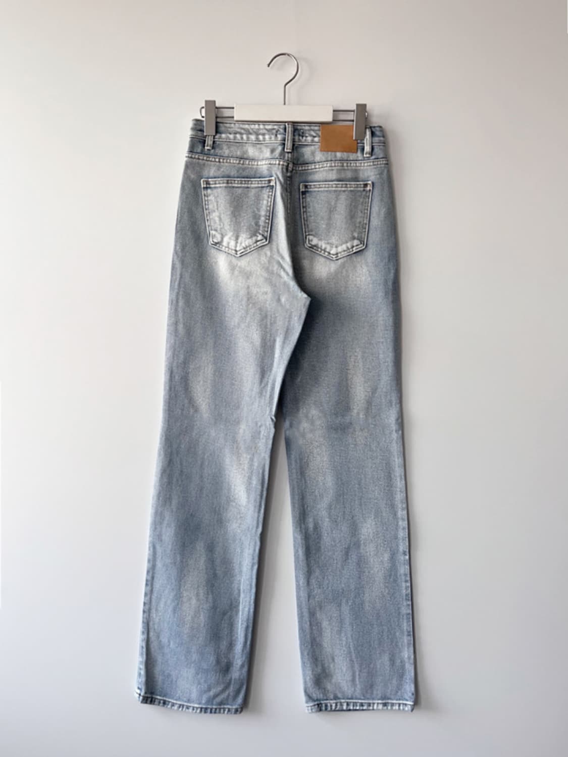더베를린 유니크 빈티지 워싱 데님 팬츠 오픈와이와이 상품이미지7