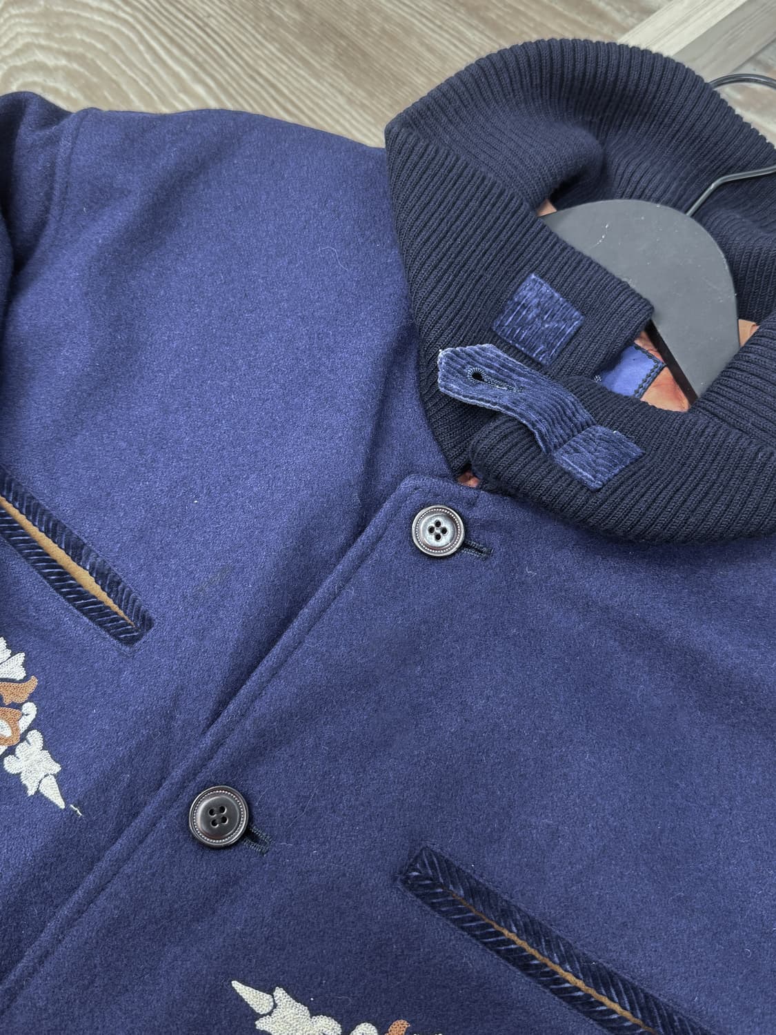 바츠 90‘s 웨스턴 엠브로이드 울 자켓 상품이미지4