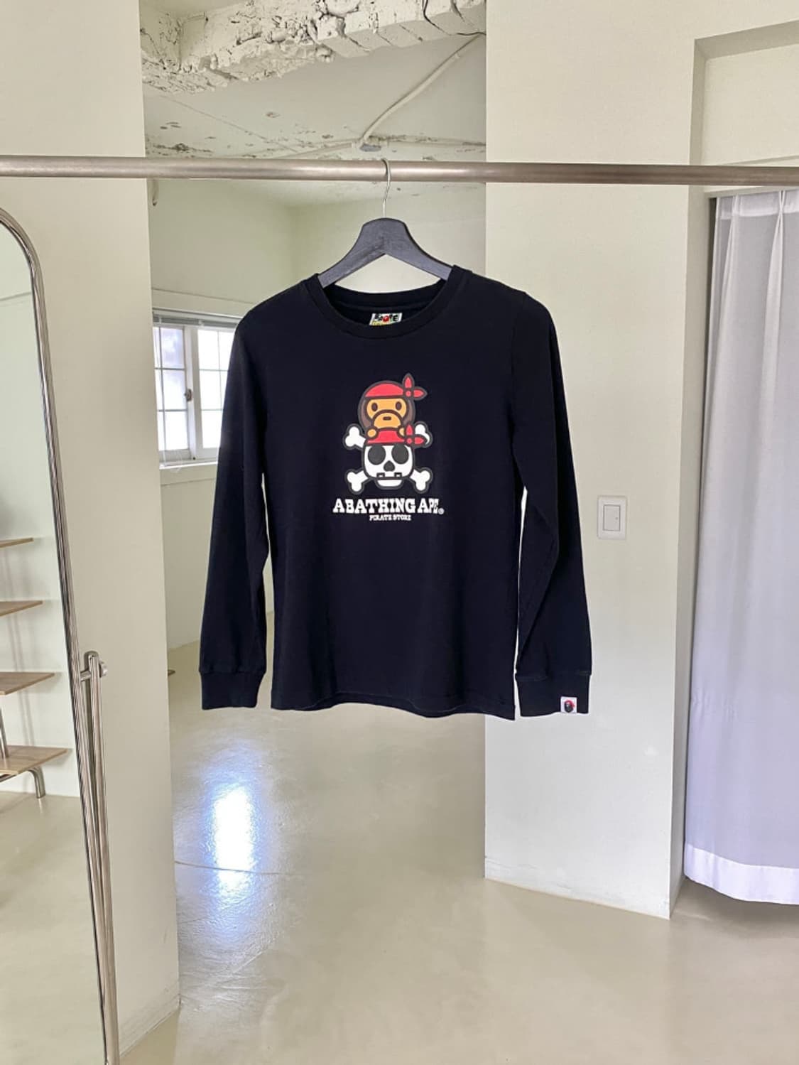 베이프 Bape 베이비 마일로 롱슬리브 S 상품이미지1