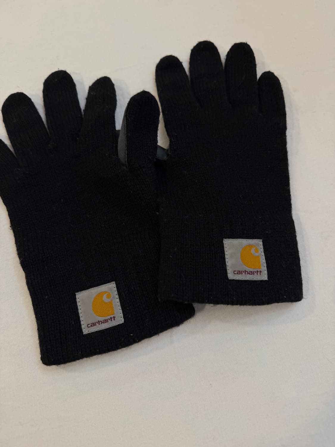 칼하트 US OG 울 혼방 니트 장갑 블랙 상품이미지2
