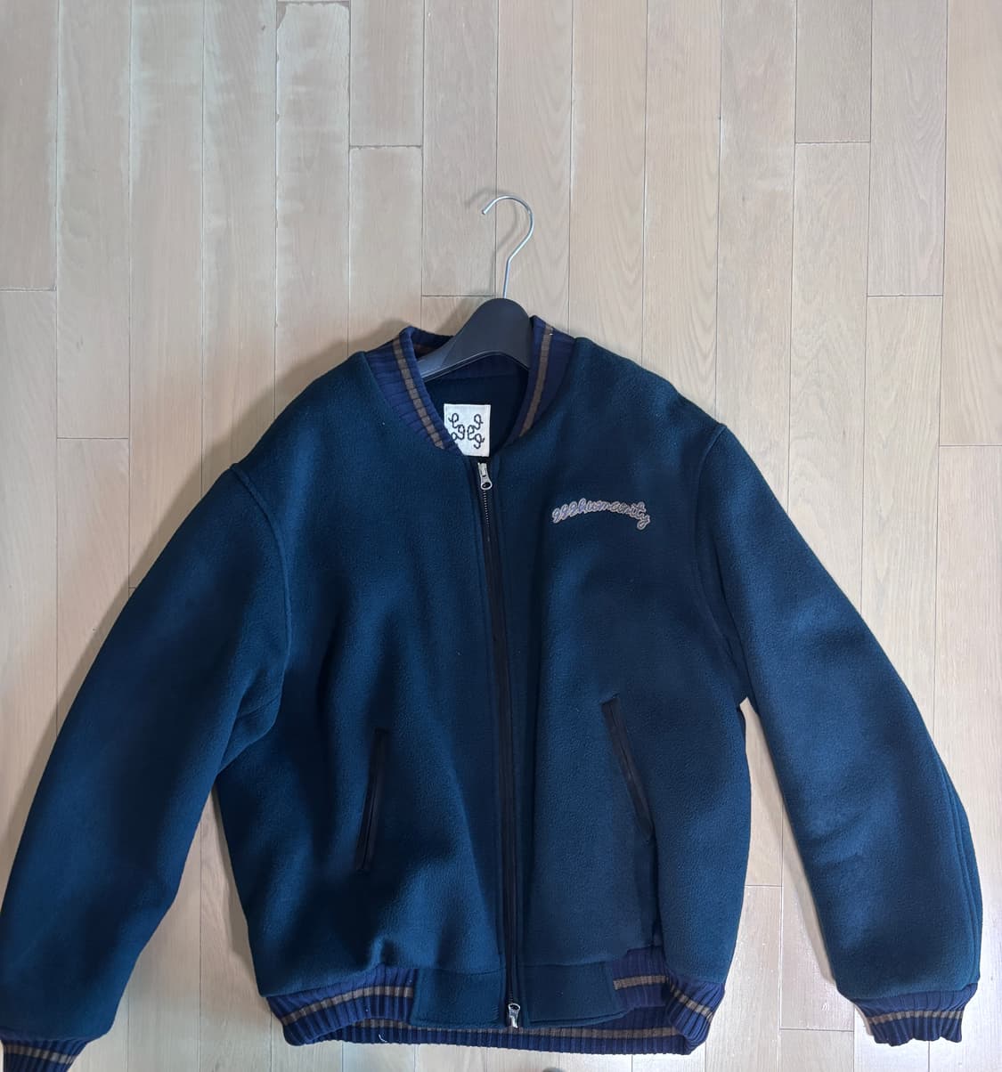 999휴머니티 블루종 자켓 m 상품이미지3