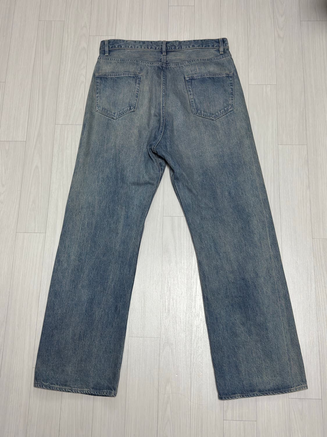 오라리 AURALEE 23aw 셀비지 라이트 데님 팬츠 5사이즈 상품이미지6