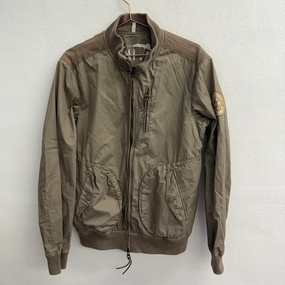 아르마니 진스 봄버 바람막이 점퍼 (M, 50) 상품이미지1