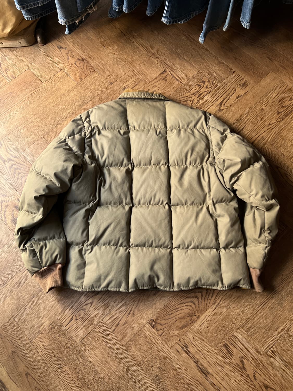 [XL]80's 에디바우어 Made in USA 빈티지 구스다운 자켓 상품이미지8