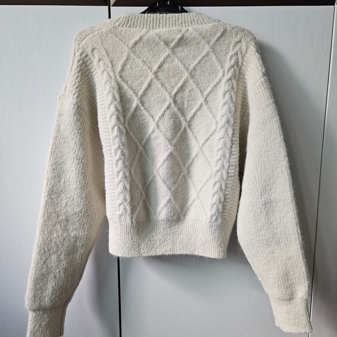 마리끌레르 울 리본 가디건 55사이즈 상품이미지5