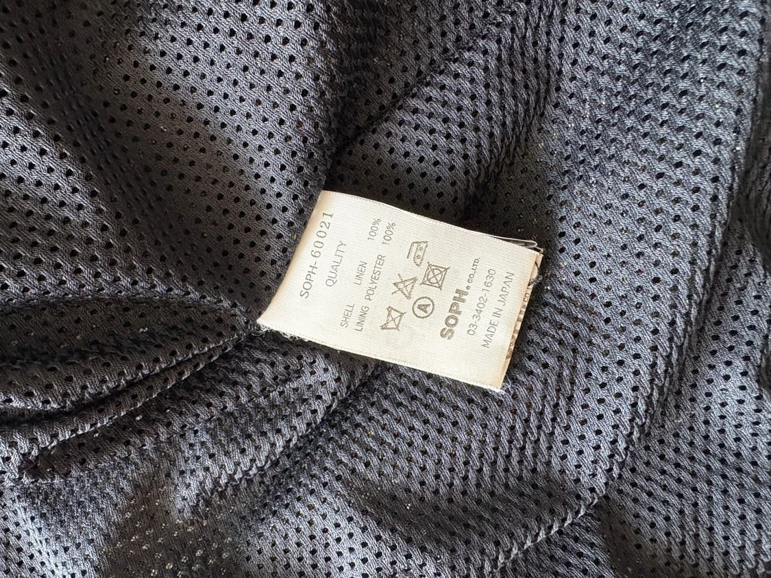 소프넷 마드라스 리넨 자켓 S 상품이미지5