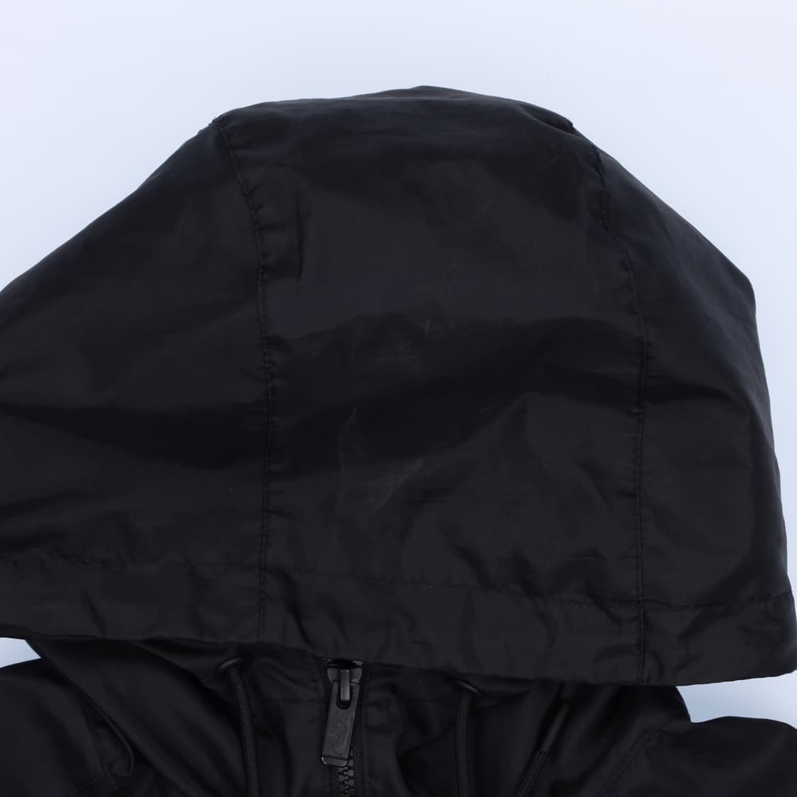 S 나이키 올블랙 후드 집업 바람막이 N7573 상품이미지3