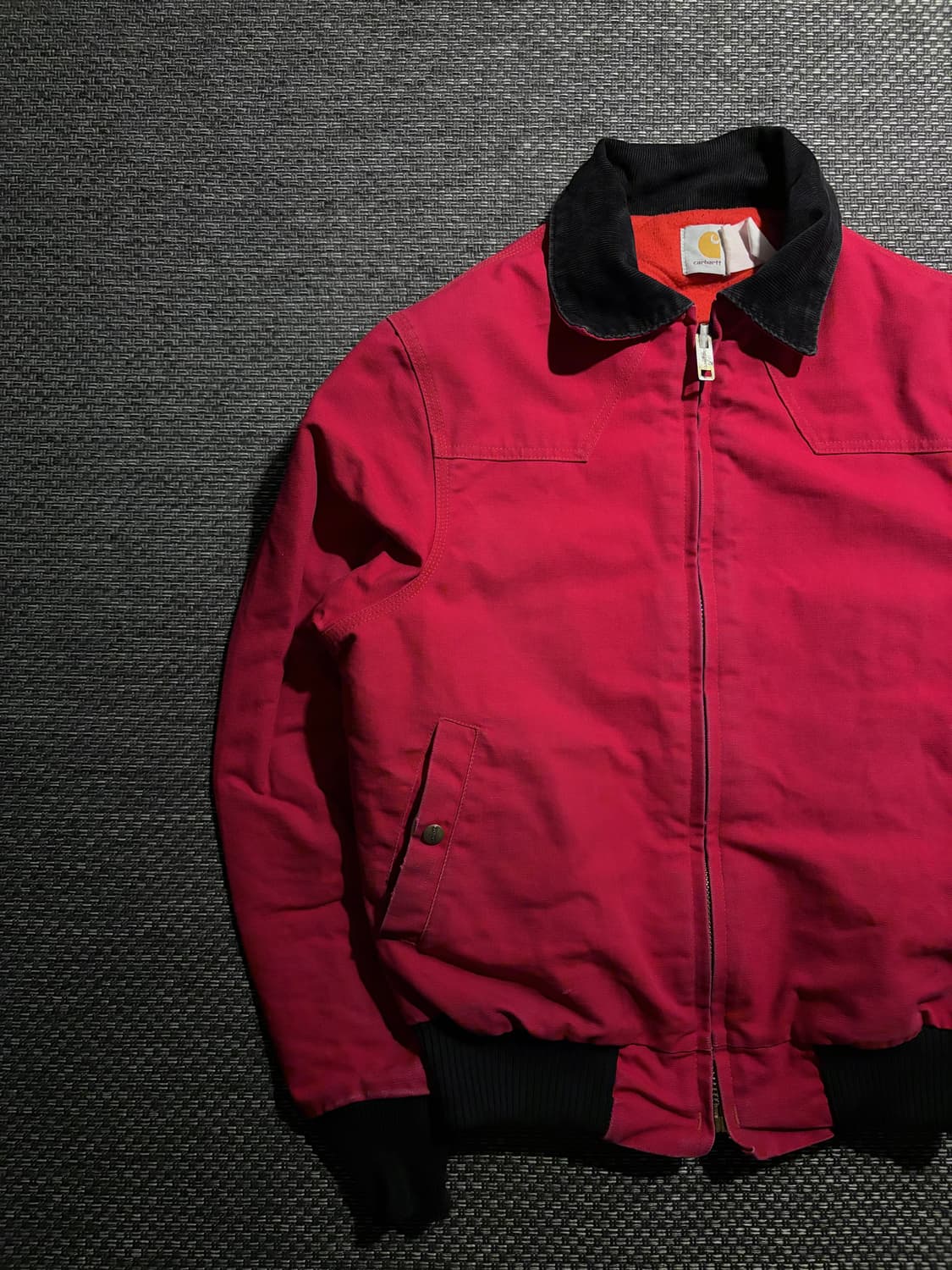 80's 칼하트 산타페 JQ160 RED L USA🇺🇸 상품이미지2