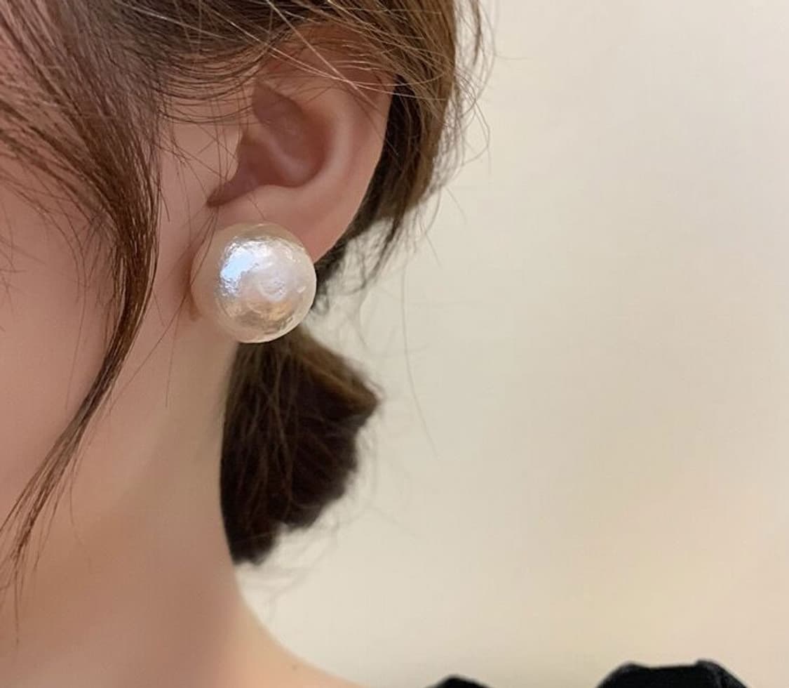 페이크 펄 진주 귀걸이 상품이미지2