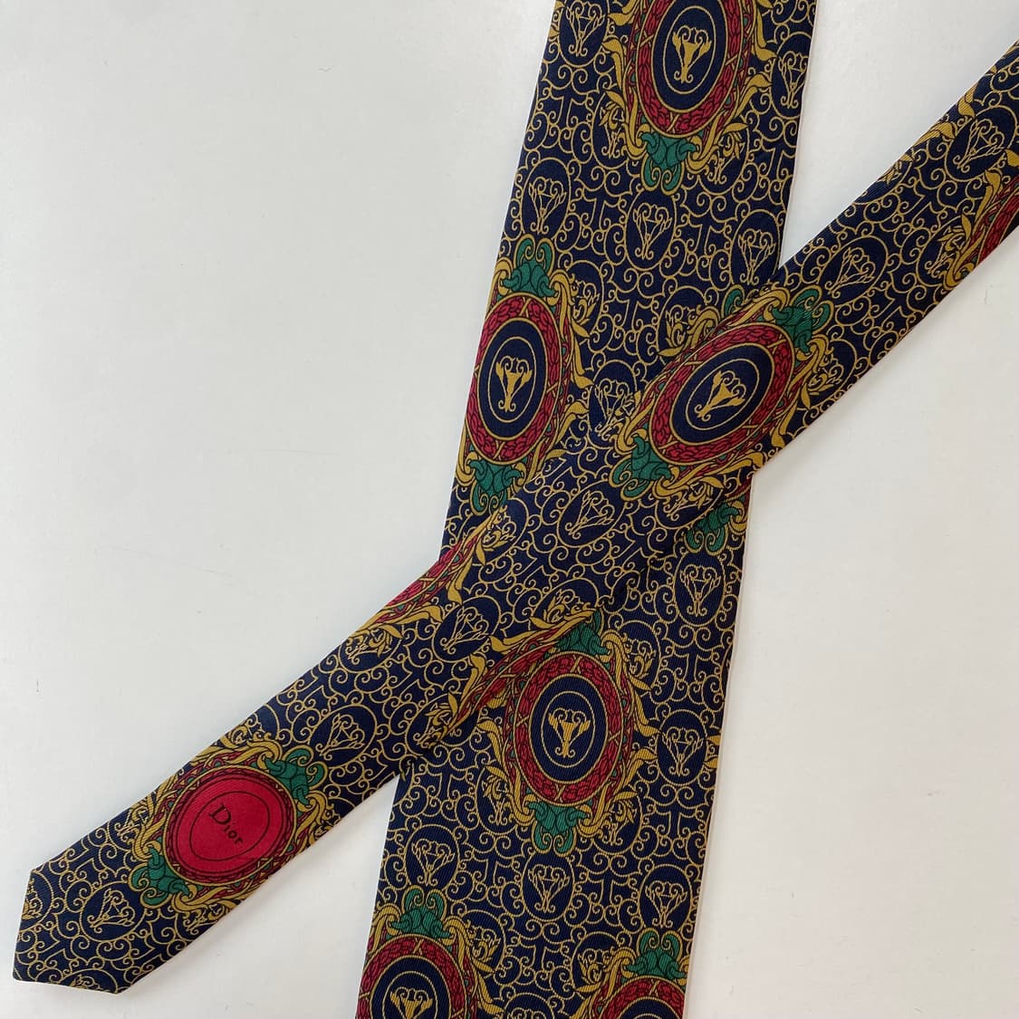 크리스찬 디올(Dior) 넥타이 정품 명품8.6cm 상품이미지4