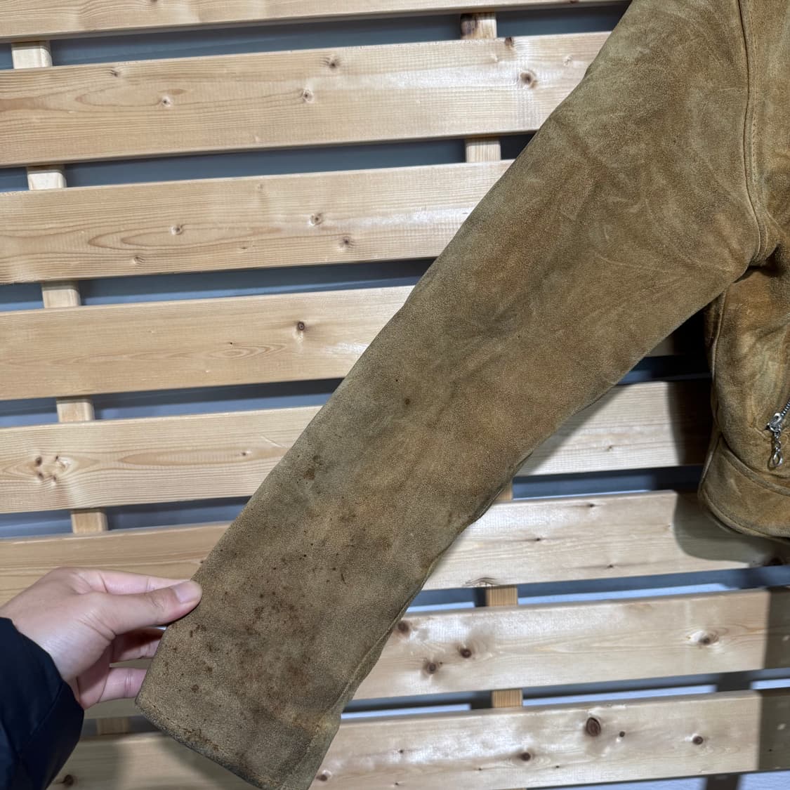 스웨이드 라이더자켓 상품이미지5