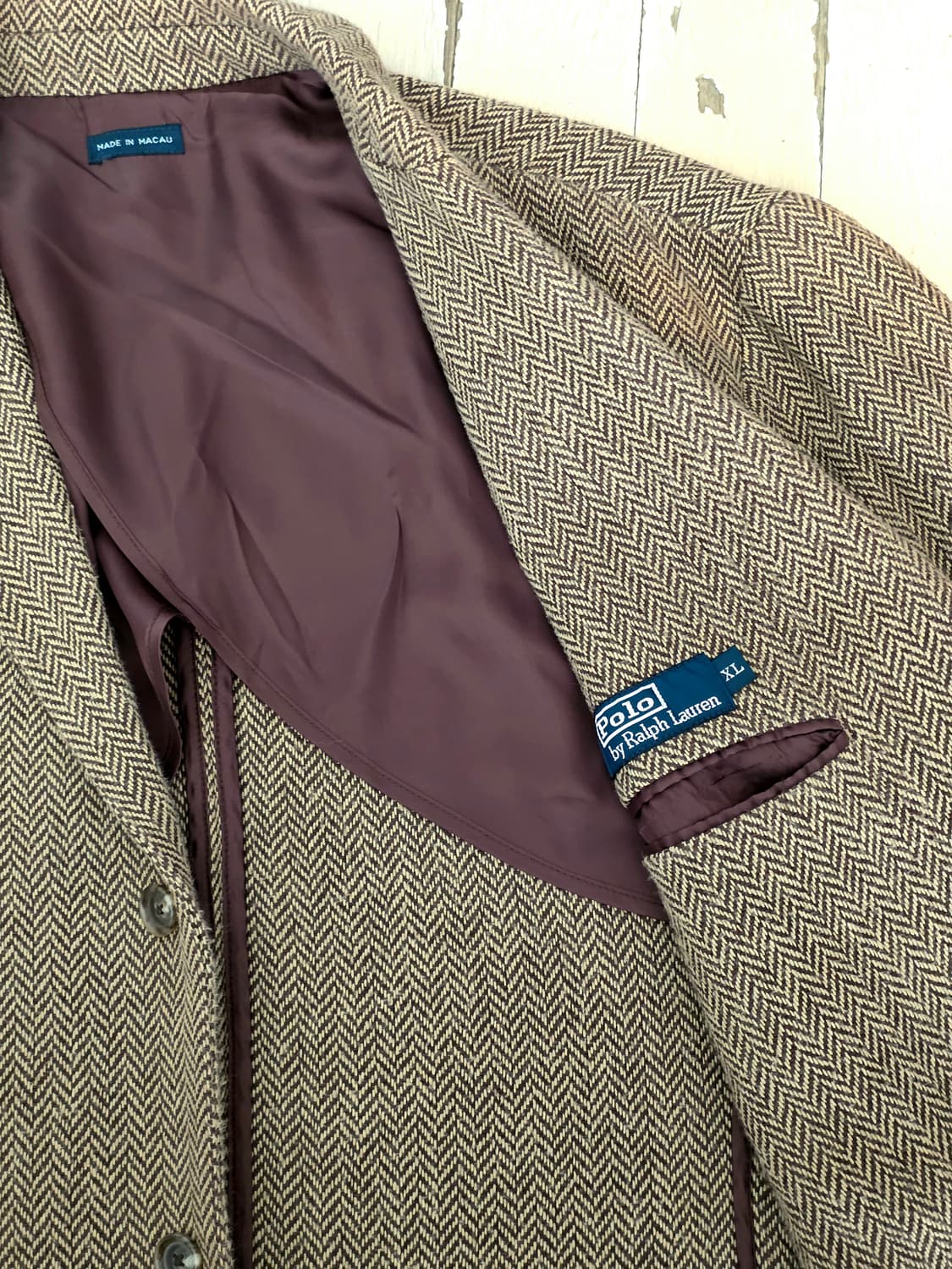 Polo Ralph lauren Herringbone jacket 상품이미지4