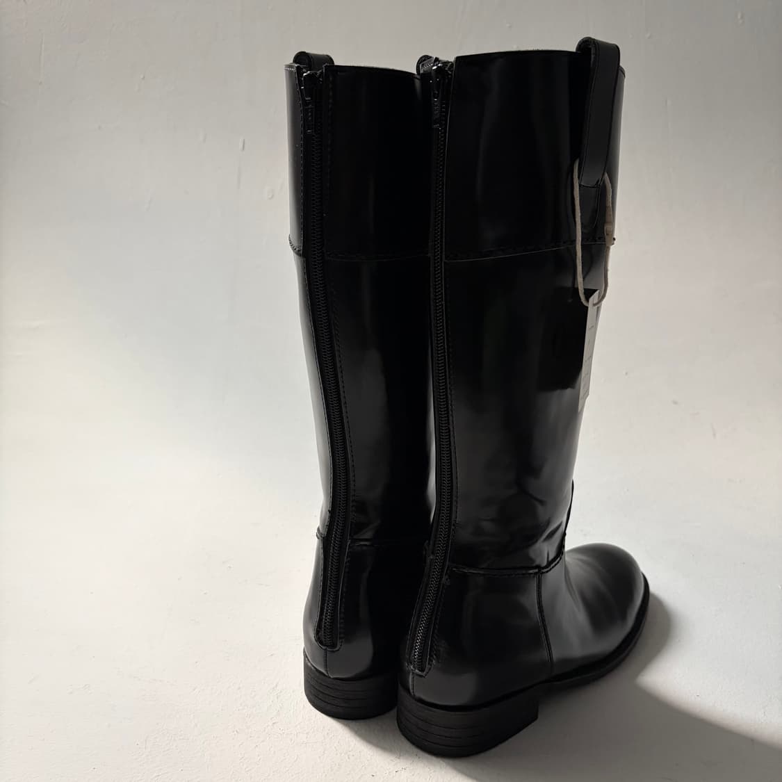 90‘s Rounded Toe Riding Boots 상품이미지5