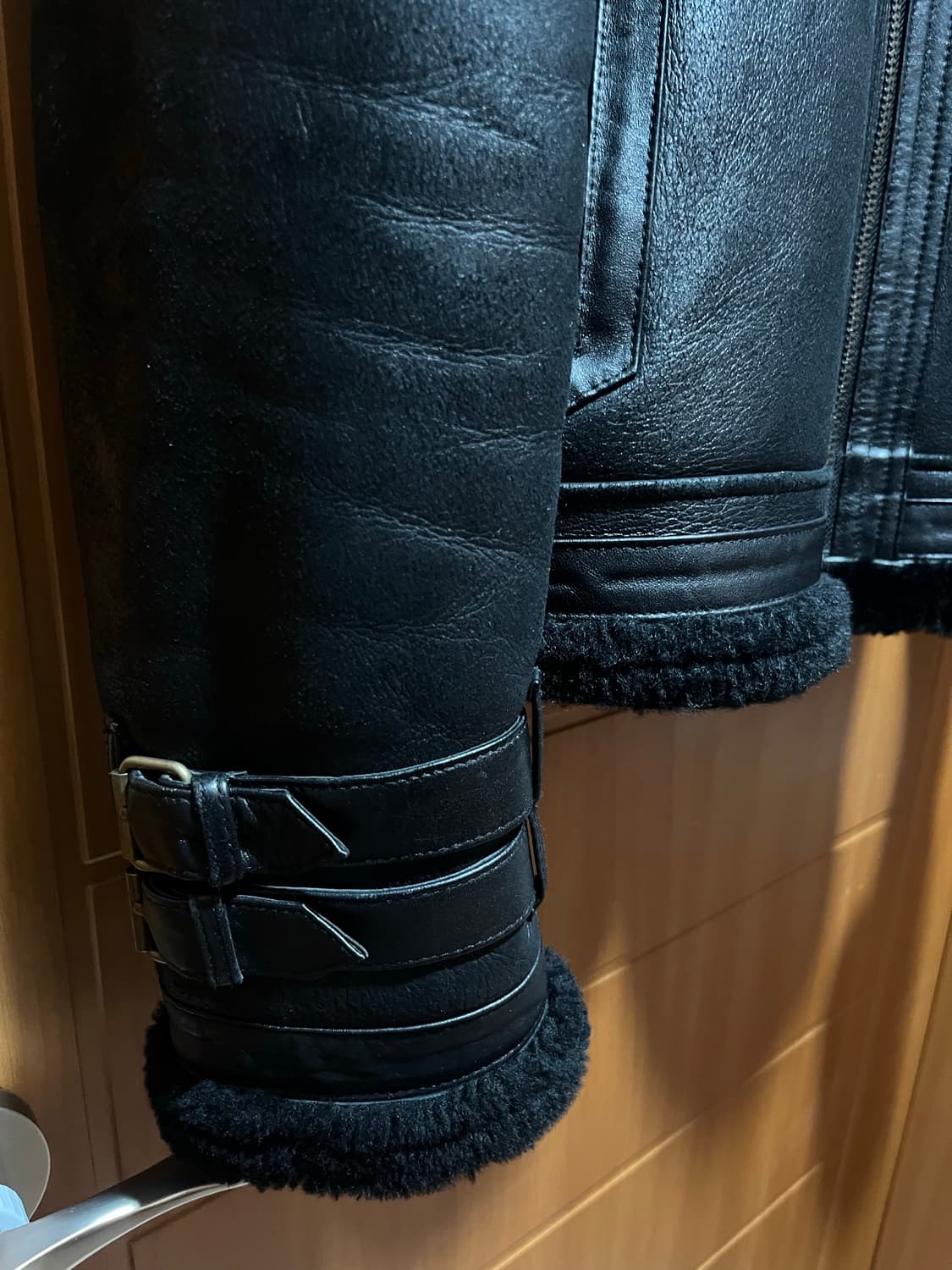 광희시장 리얼 무스탕 버버리 브로섬 더블넥 스타일 상품이미지7