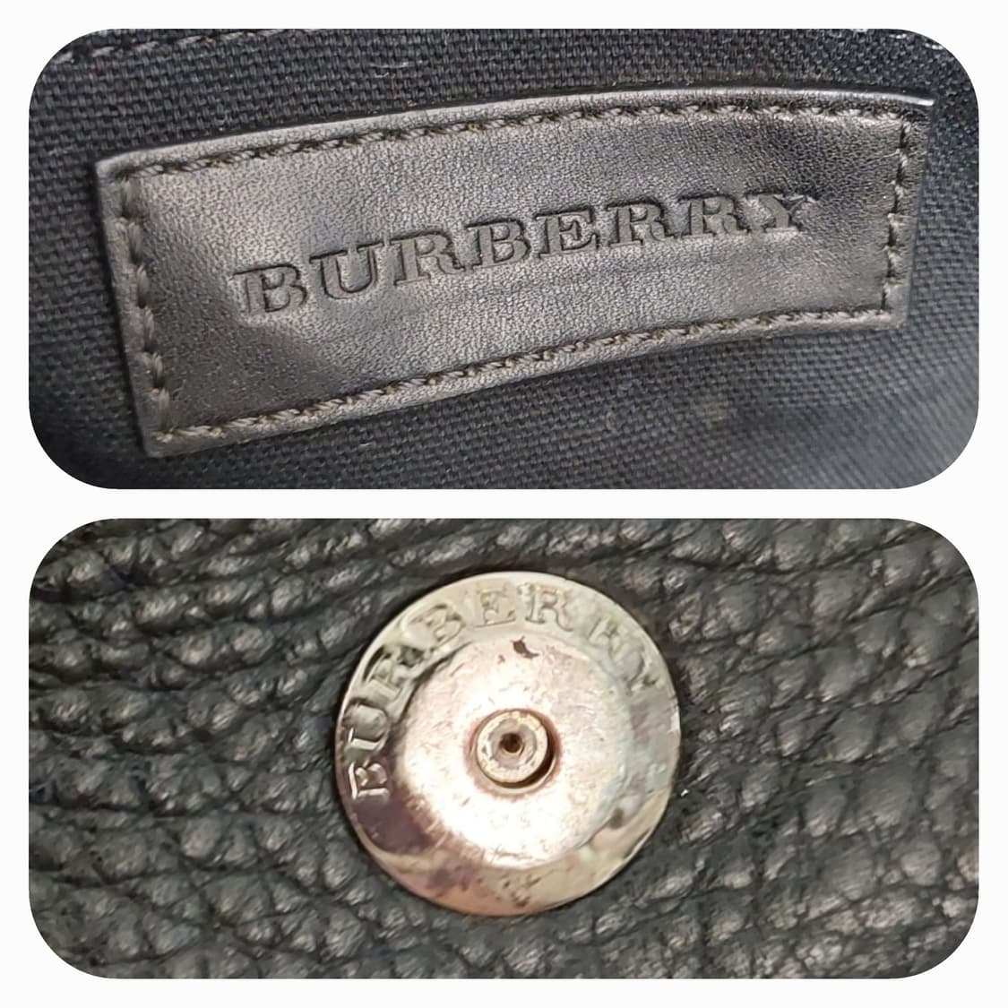 버버리 하코트 애쉬비 체크 토트 숄더백 (정품) 상품이미지9