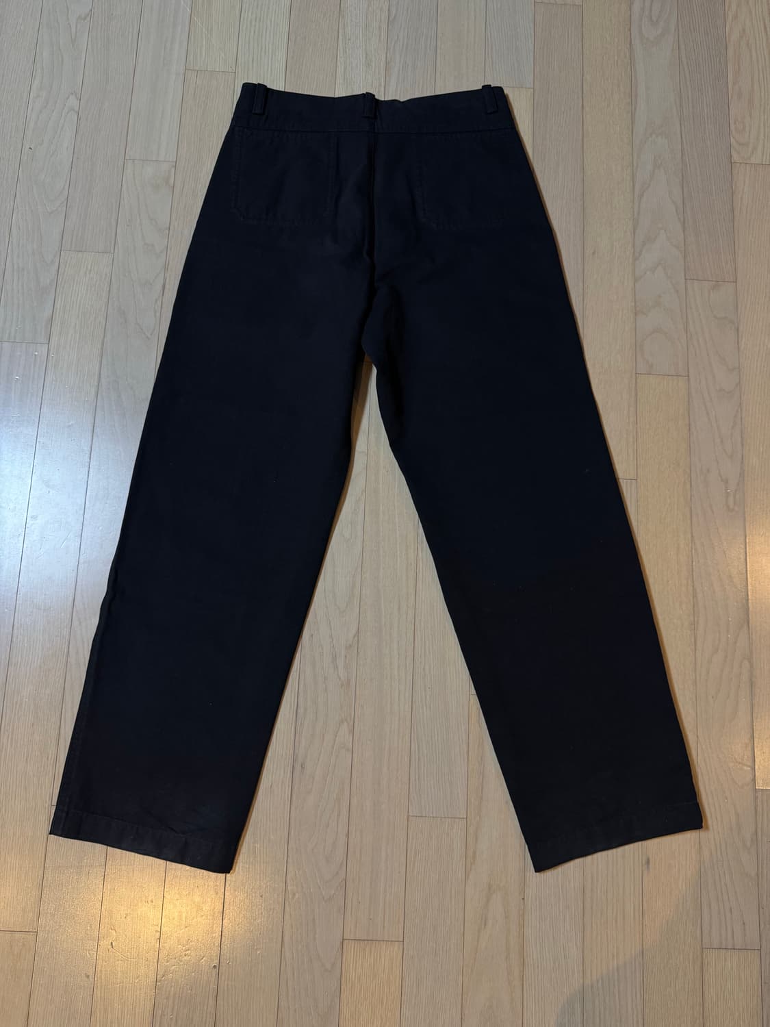 (48) aieul 아이엘 p stitch trousers black 상품이미지4