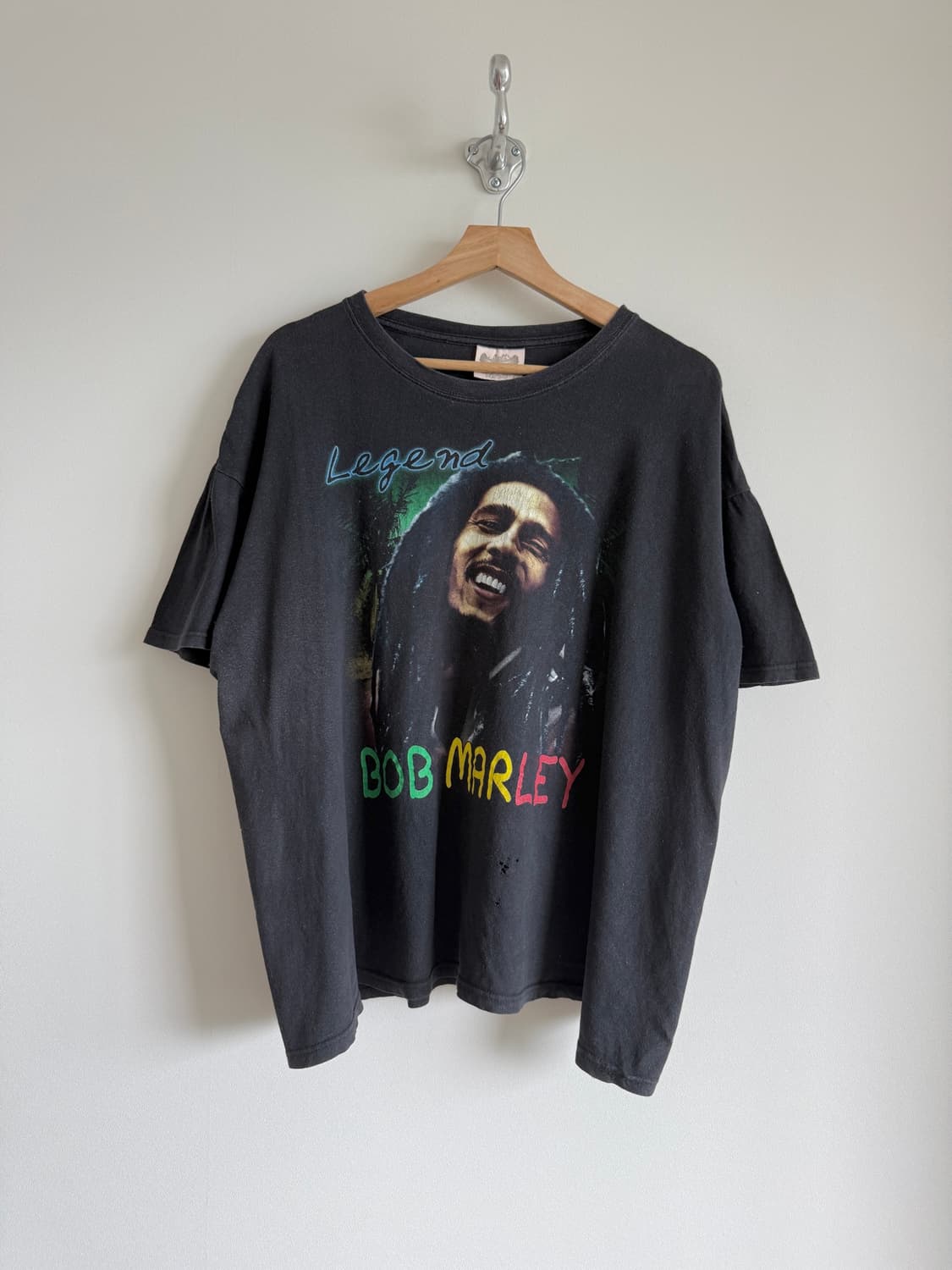 밥 말리(BOB MARLEY) 프린팅 반팔 티셔츠 상품이미지1