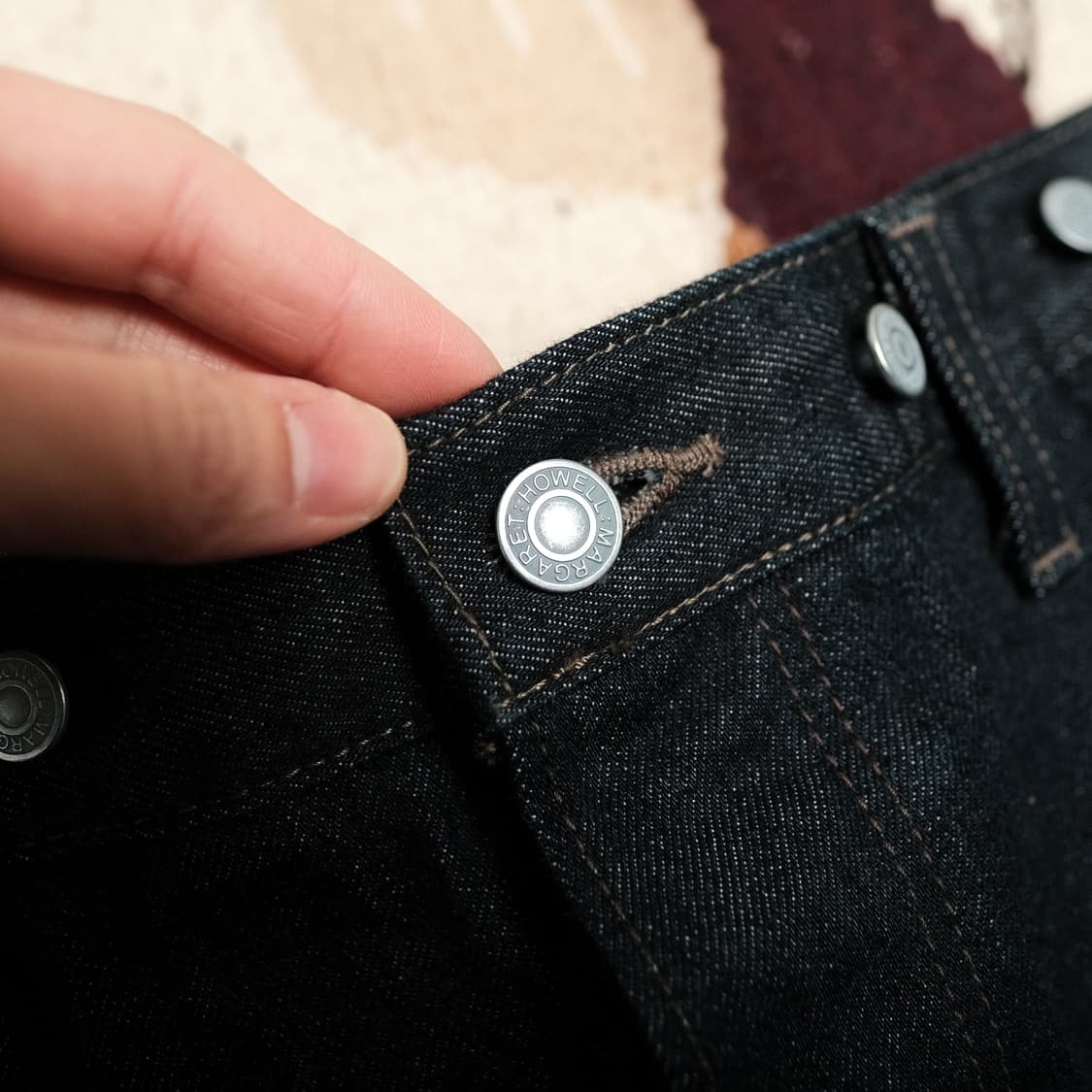 마가렛 호웰x에드윈 오가닉 코튼 데님 스커트 28사이즈 (추천 27) 상품이미지3