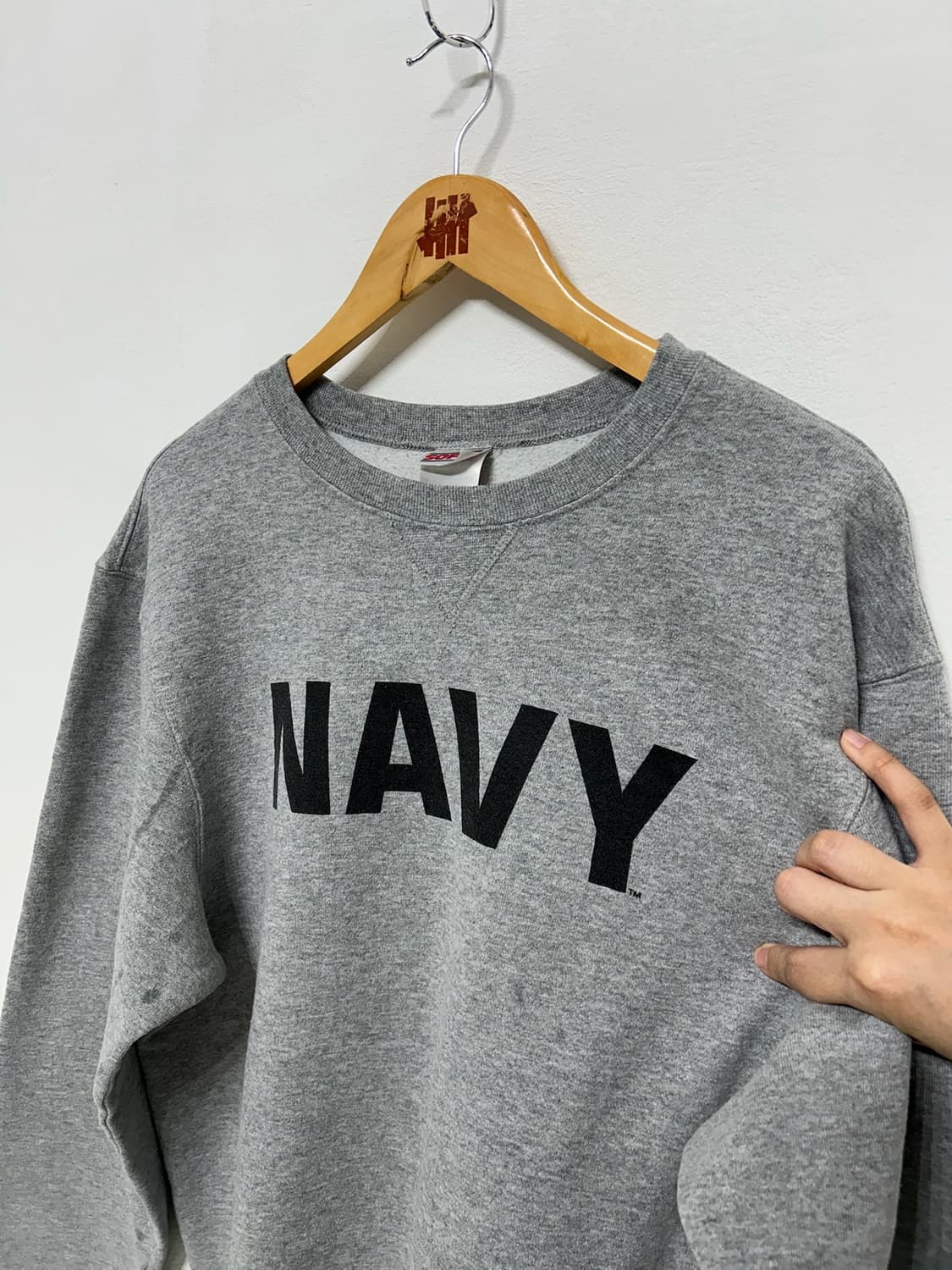 90's US Navy Soffe Grey Sweatshirt. 상품이미지2