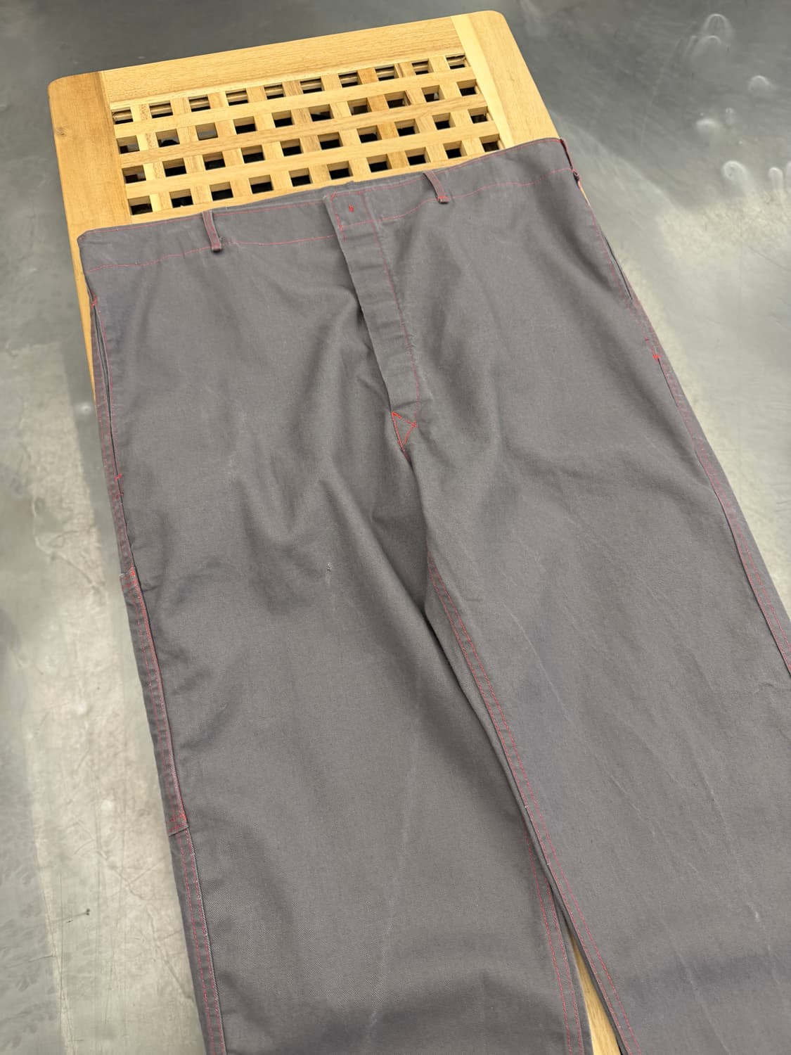 90s GERMAN SCHUMER SECAN GREY 유로피안워크팬츠 상품이미지7