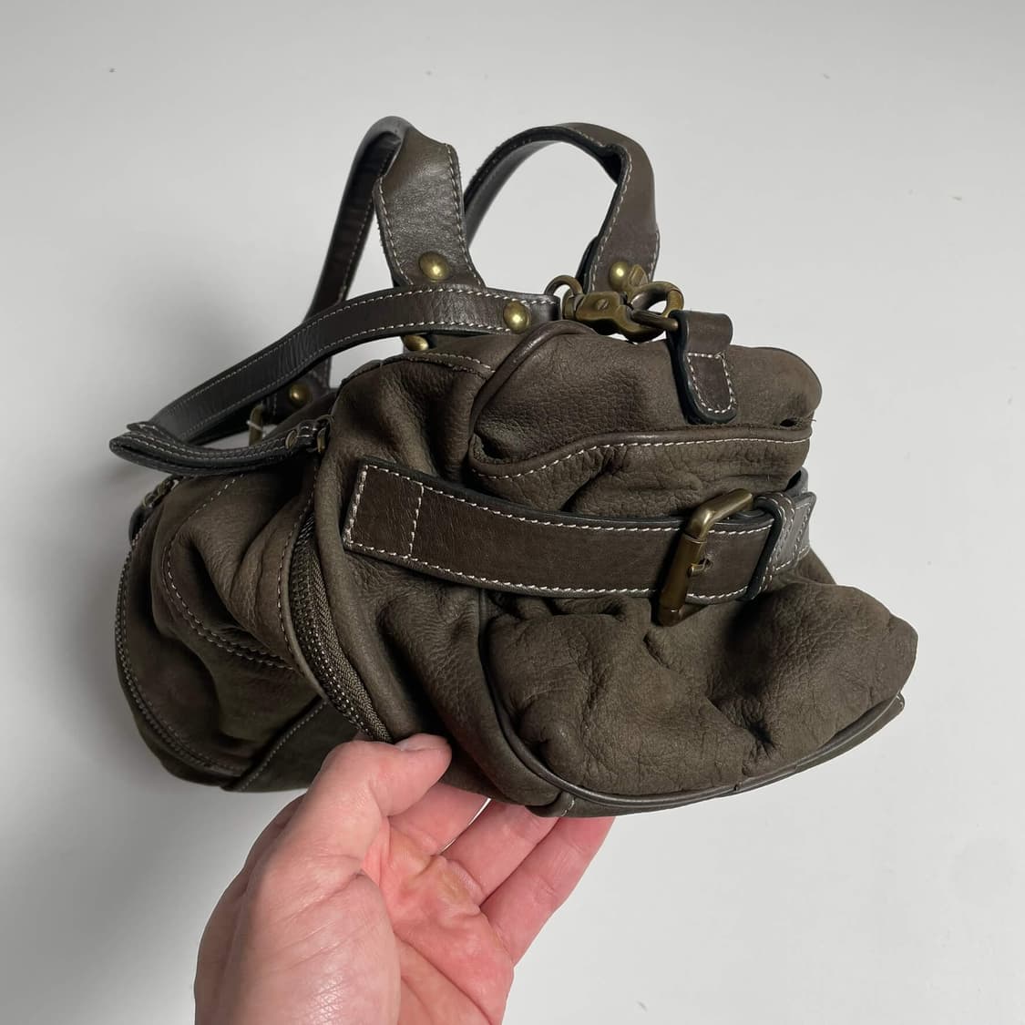 Minelli 레더 박스백 (italy made) 상품이미지4