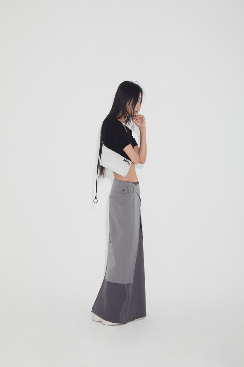 미스치프 스포츠 크로스백 그레이 (반택포) 상품이미지4