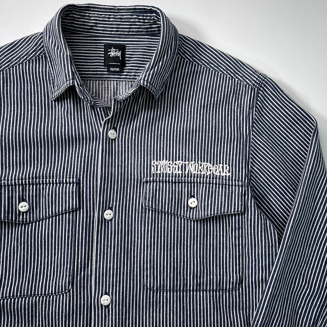 스투시 와바시 체인스티치 워크 셔츠 상품이미지4