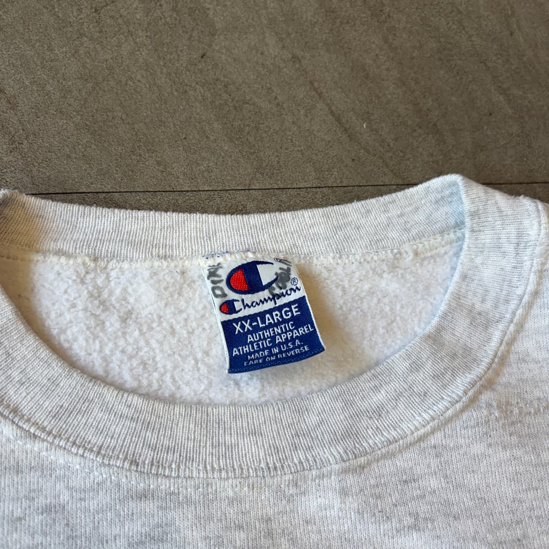 90s 90년대 생산 챔피온 멜란지 스웻 셔츠  상품이미지5