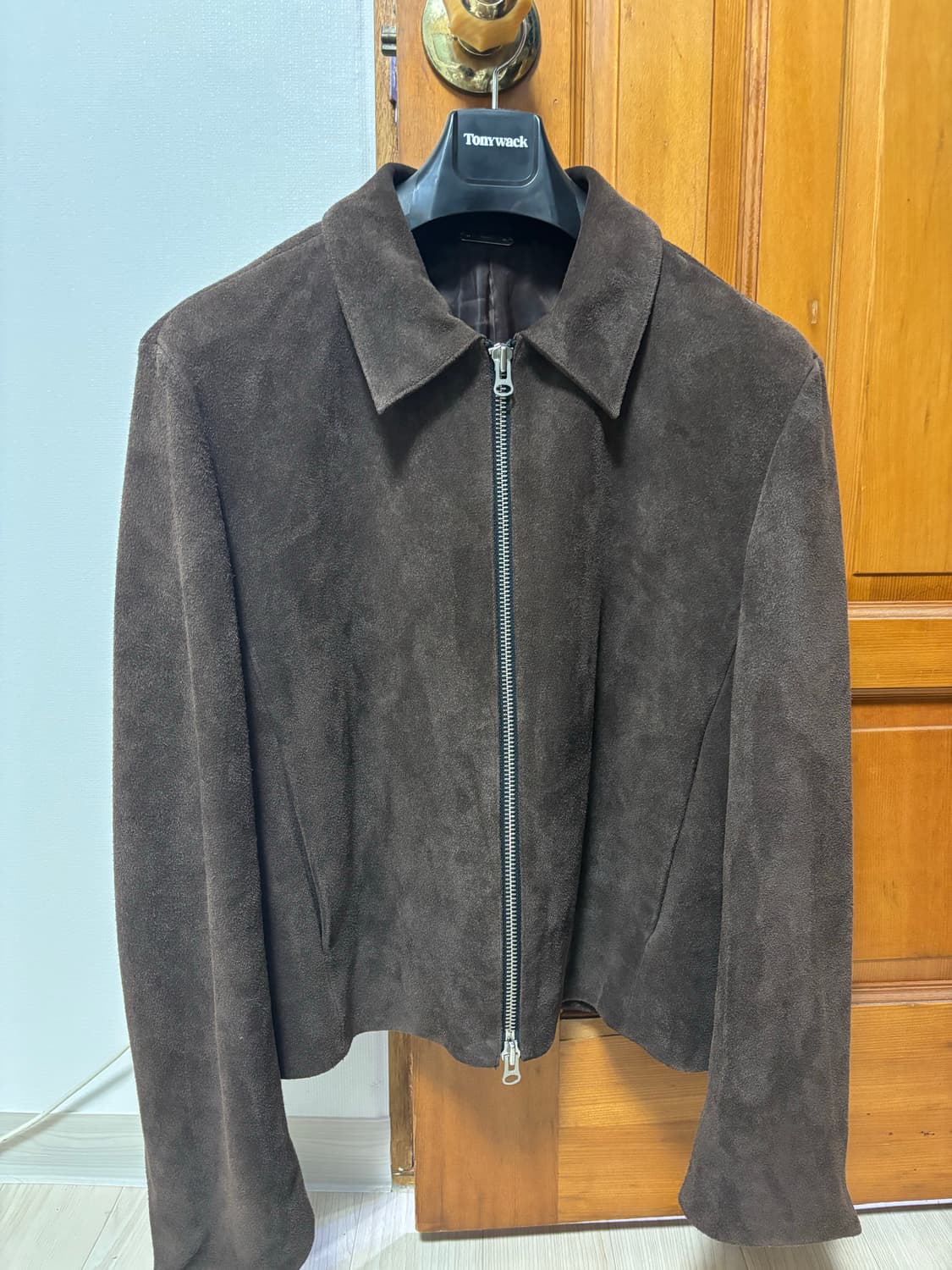 Tonywack 토니웩 브라운 스웨이드 자켓 상품이미지1