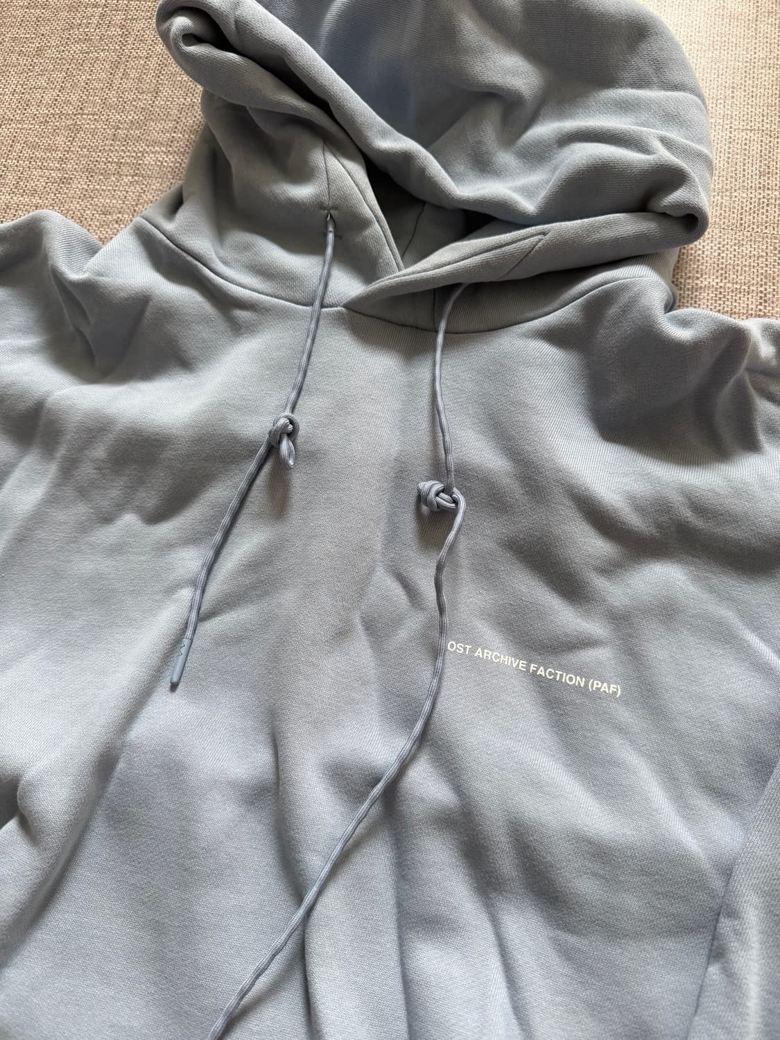 포스트아카이브팩션 8.0 hoodie Right 스카이블루 상품이미지1