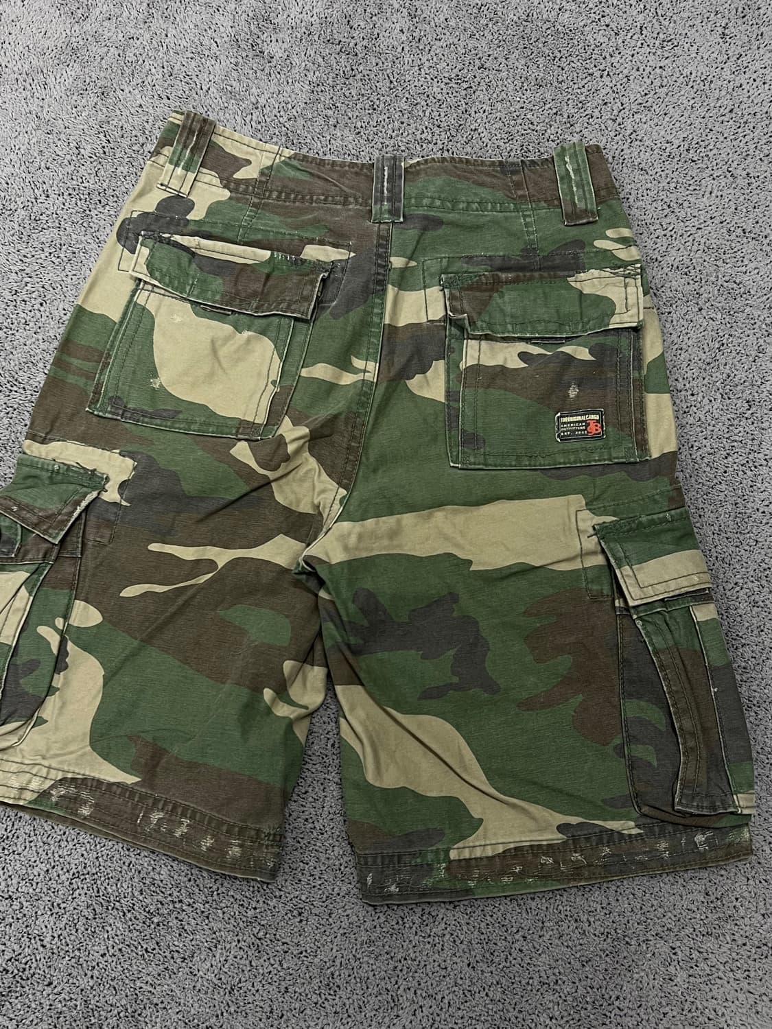 (S) 더오리지날카고 밀리터리 카고 숏츠 상품이미지3