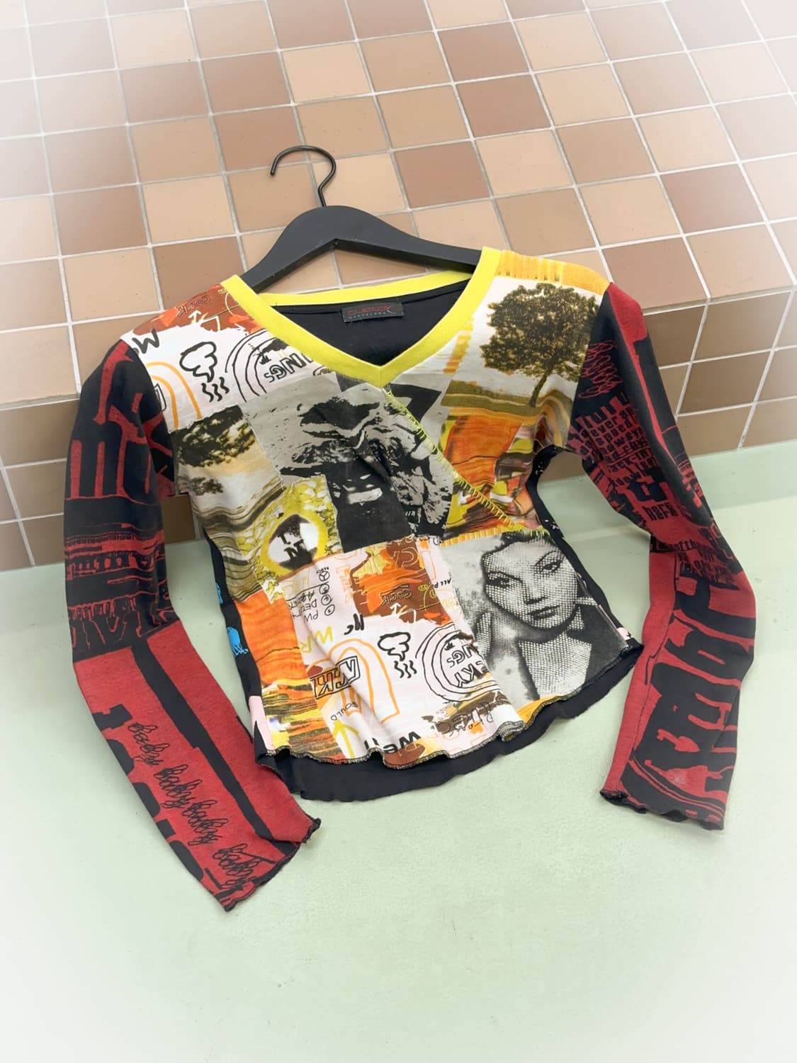 y2k graphic top 상품이미지1