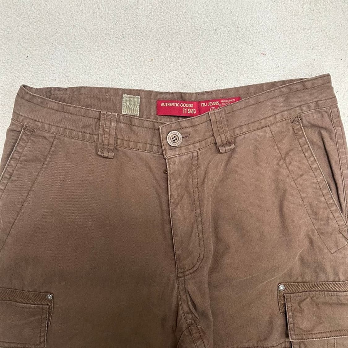 TBJ JEANS 브라운 카고 팬츠 32 상품이미지2