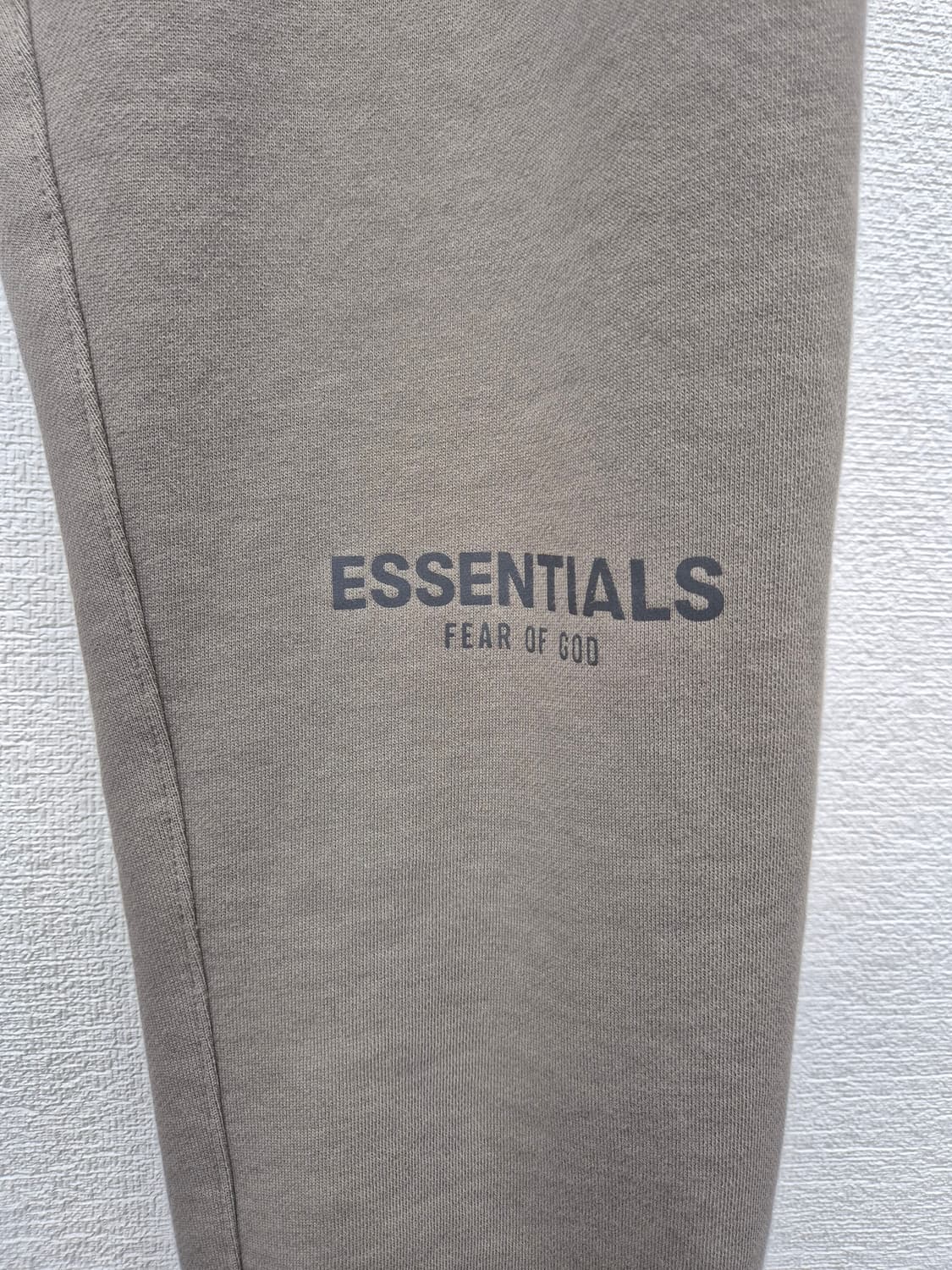 에센셜 피어오브갓 스웻 조거 팬츠 시멘트/ XL(정품) 상품이미지2