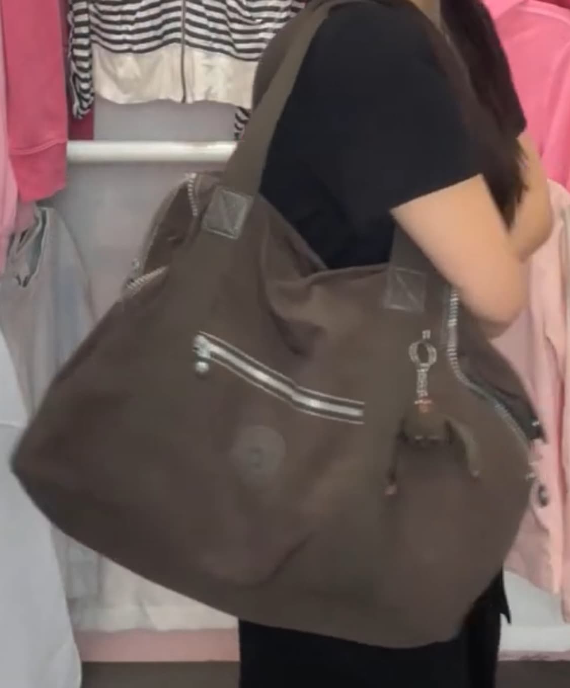 초코 브라운 키플링 숄더백 상품이미지2