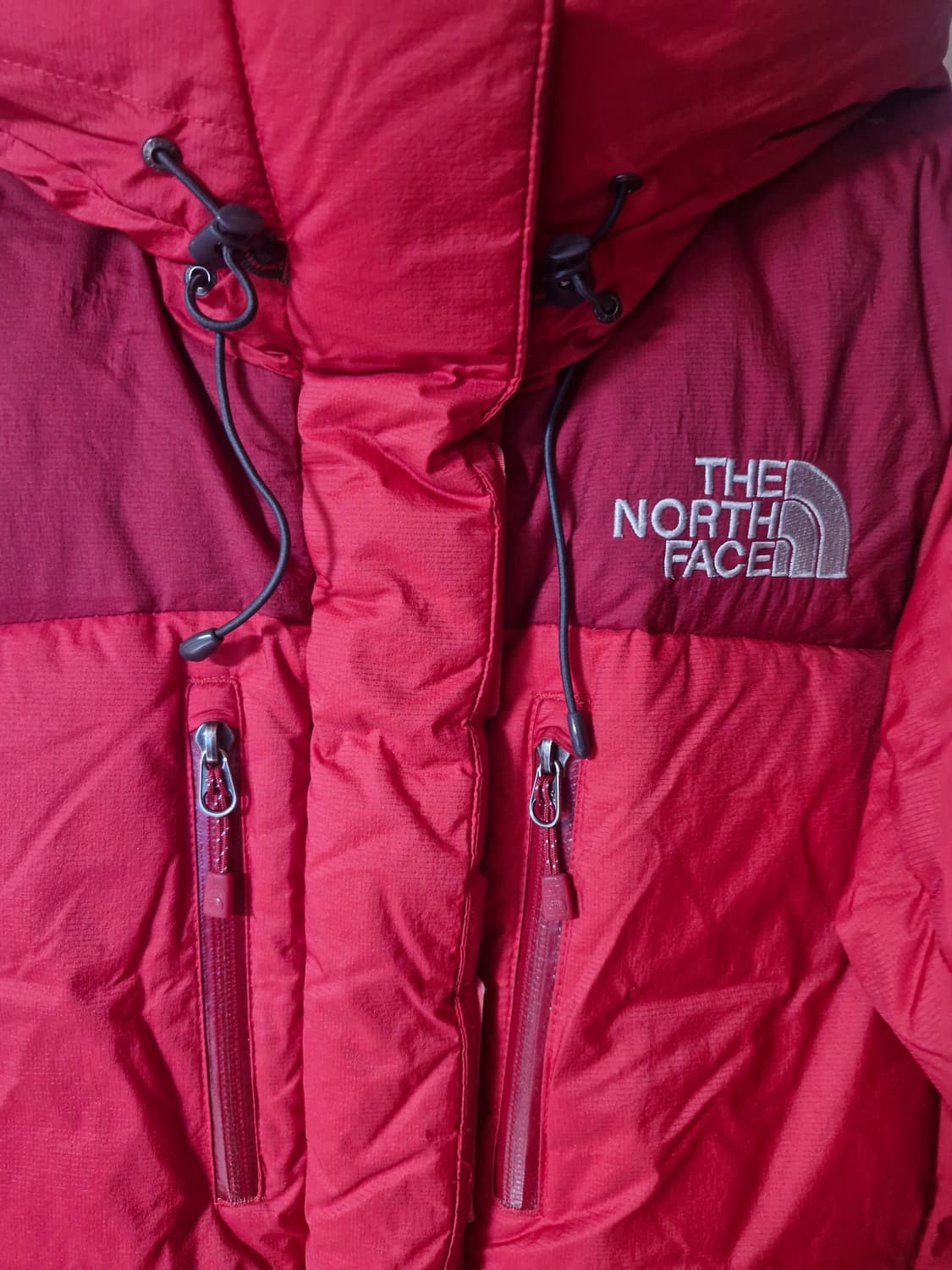 여성 노스페이스 800 레드 구스다운 패딩 90(L) 상품이미지2