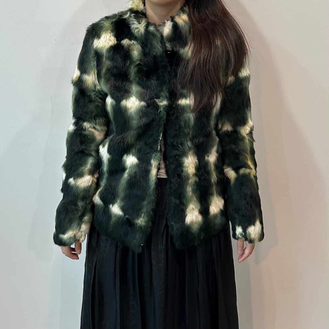 딥그린 레빗퍼 자켓 상품이미지1