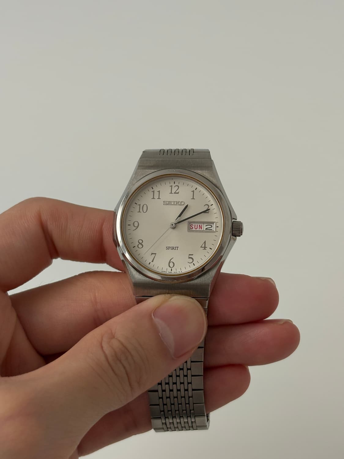 1990s Spirit Arabic Dial Silver Quartz 상품이미지2
