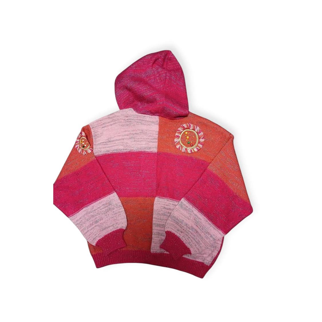 Bambole 주얼리 후드 니트 상품이미지2