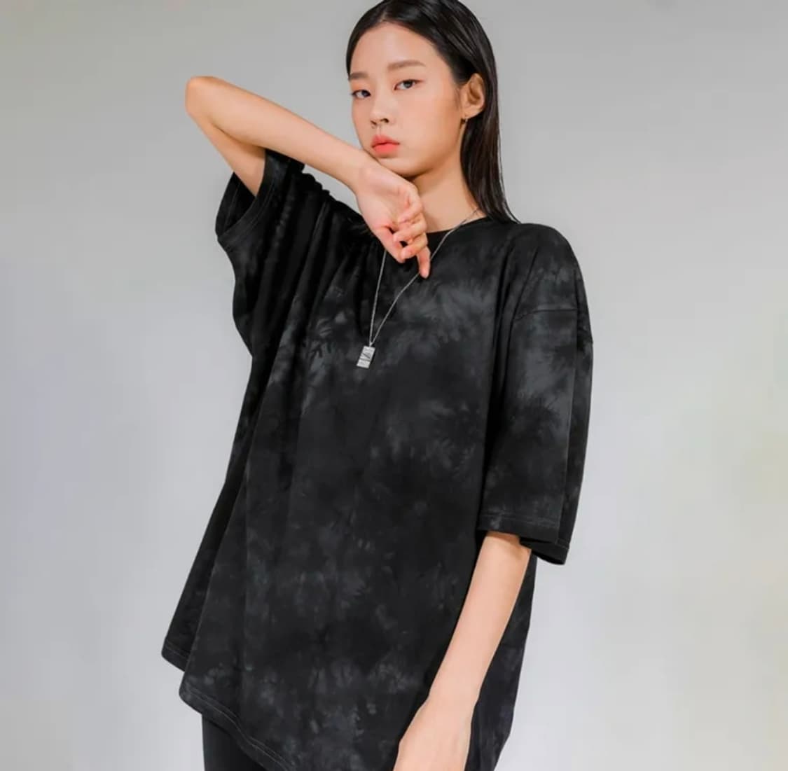 플레어업(Flareup) 워시드 백 레터링 루즈핏 반팔티 2 상품이미지3