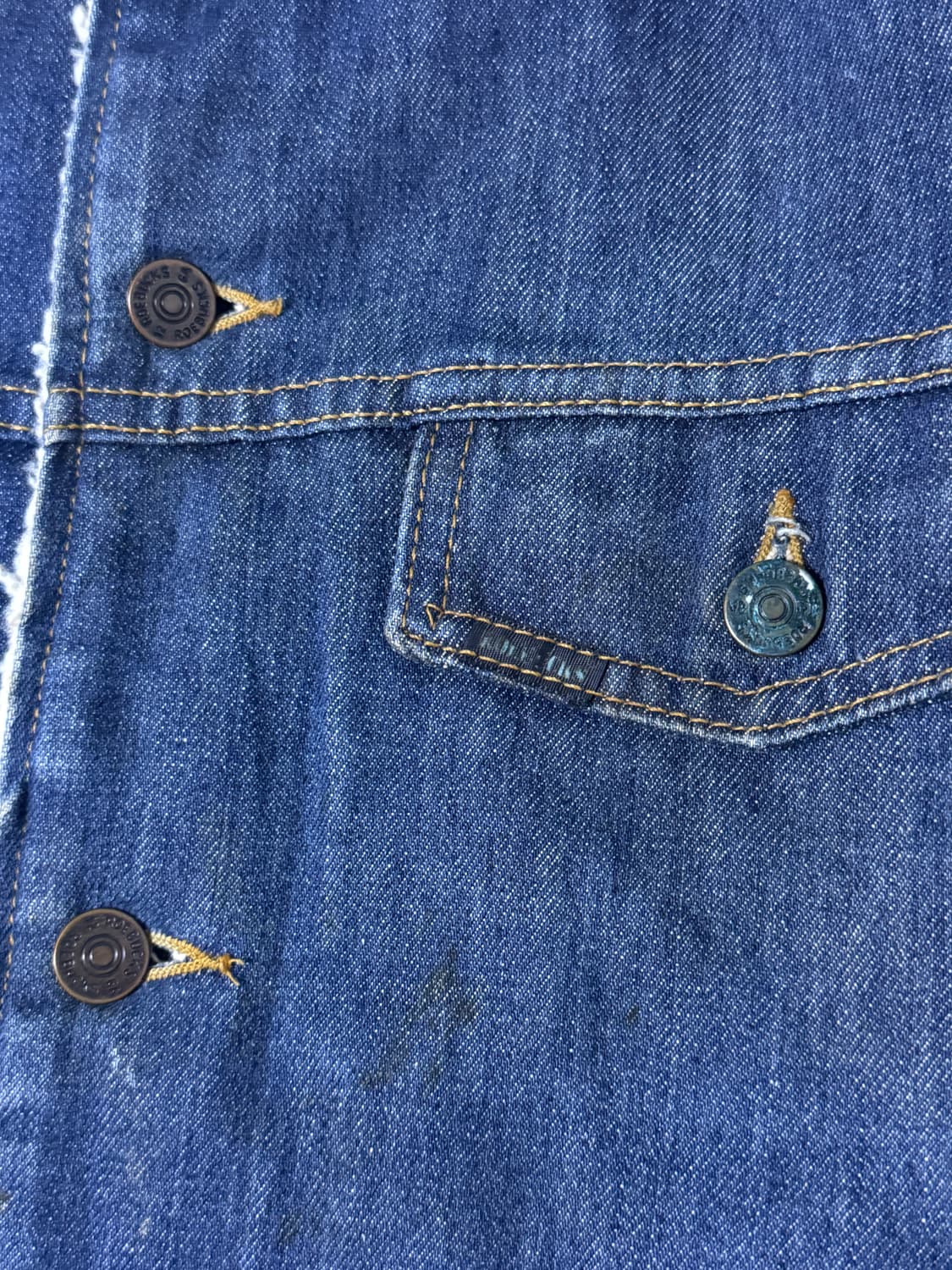 70s sears roebucks 쉐르파 데님자켓 상품이미지4