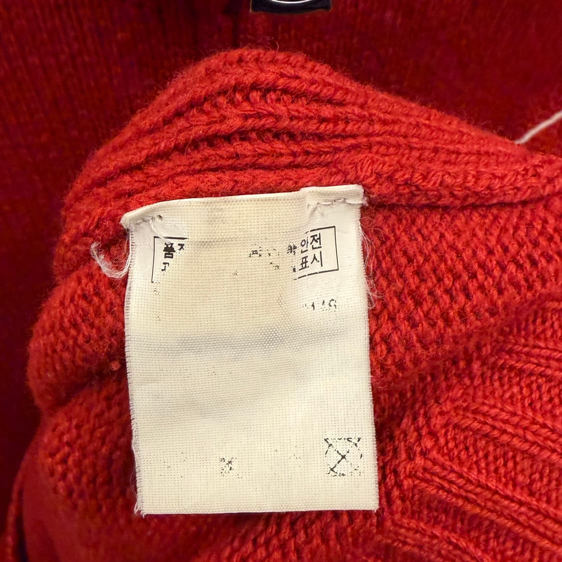 폴로 랄프로렌 빅 포니 스위스 투웨이 니트 집업 자켓 L 상품이미지8